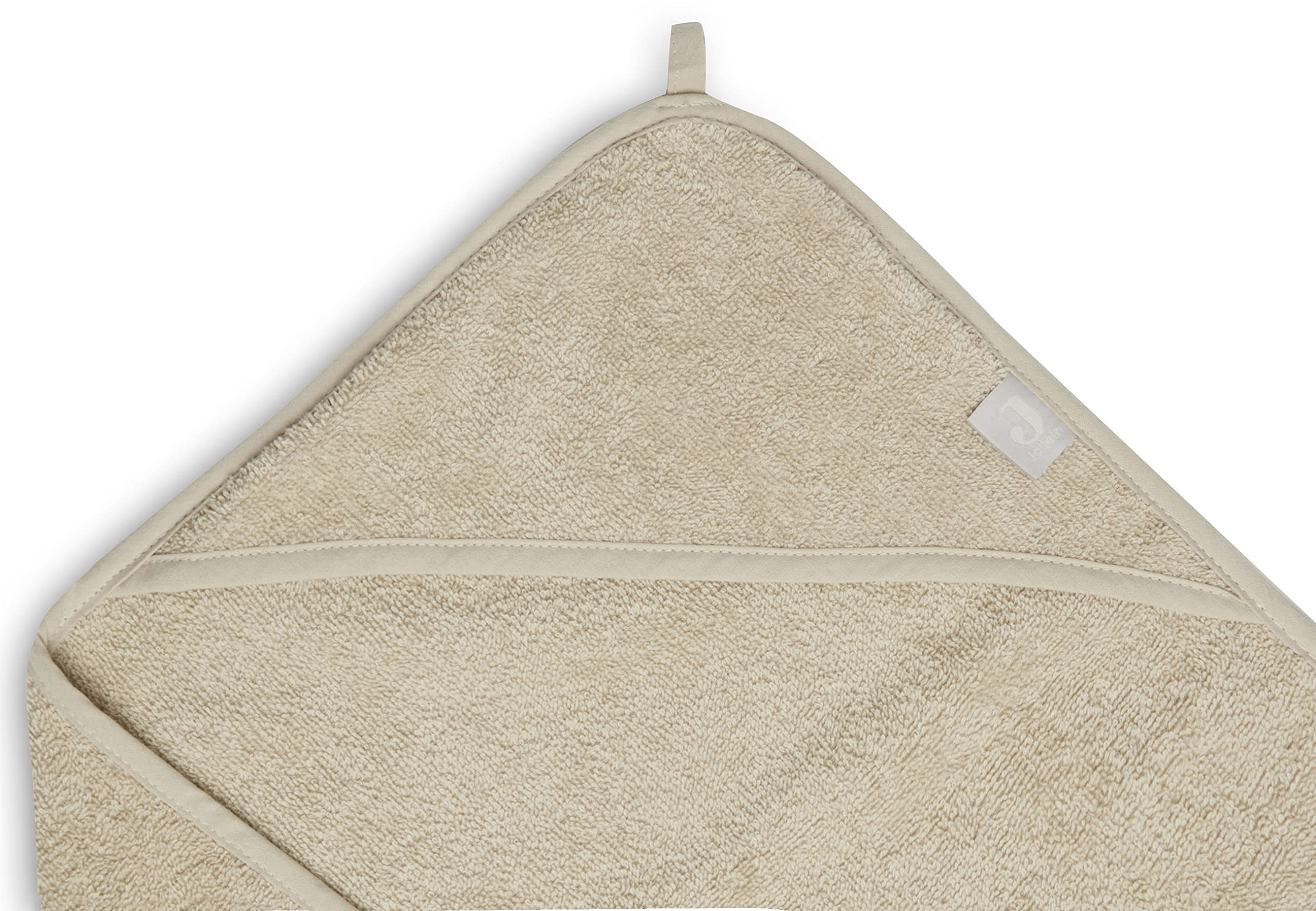 Jollein Cape de Bain Terry, 75 cm Longueur x 75 cm Largeur, Nougat