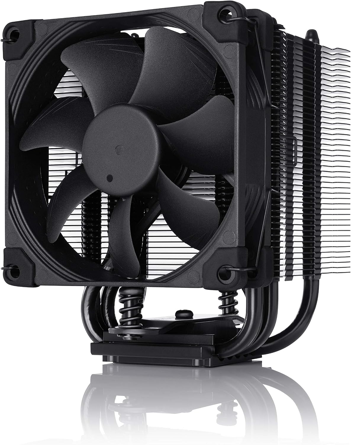 NH-U9S chromax.Black, Quiet High-Performance Single Tower CPU Cooler | Compact 125mm Height, ITX SFF Low-Noise Cooling, For Intel & AMD, 92mm Fan, 100% RAM Compatibility, Rich Accessory Kit