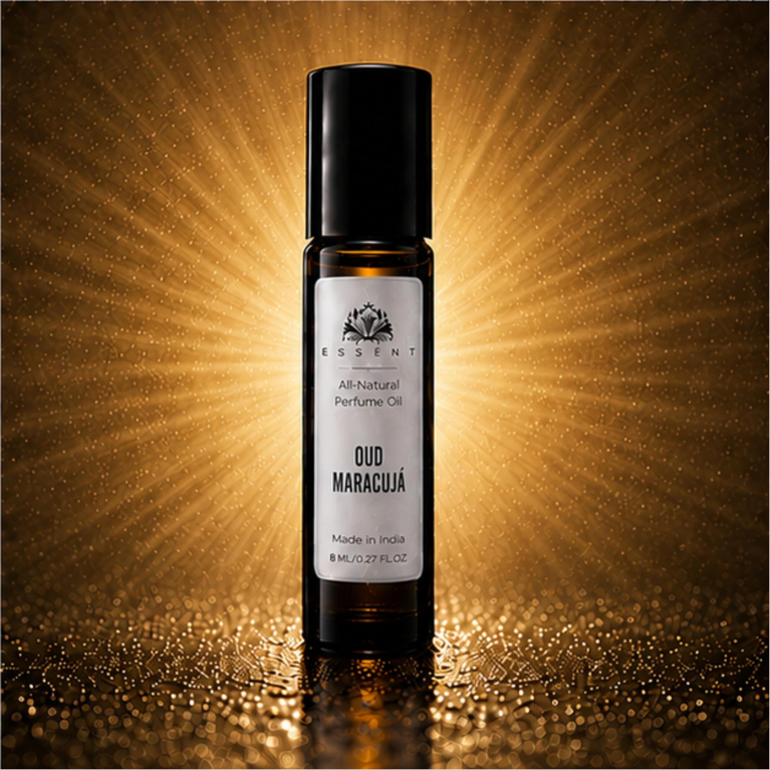 Oud Maracujá Roll-On Attar – 0.27 fl. oz. (8 ml) | Long-Lasting Fruity Oud Exotic Fragrance | Alcohol-Free Perfume Oil-image-46