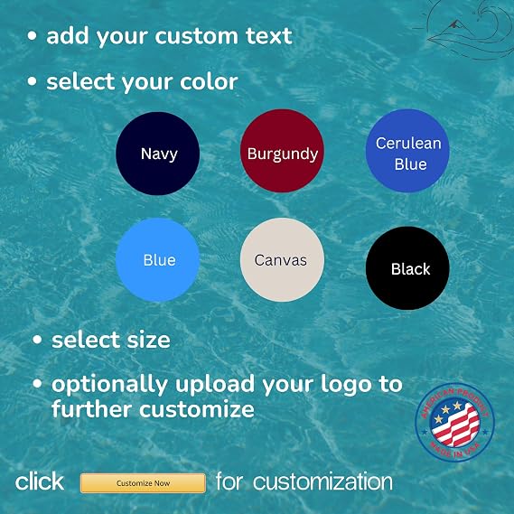 Custom Boat Pillow Captain Pontoon Anchor Decor Personalized Yacht Bedding Beach House Welcome Aboard Throw Waterproof Cushion Indoor Outdoor Nautical Accessories Made in USA