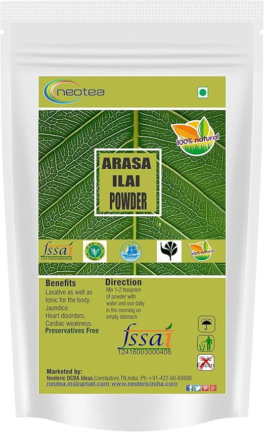 Amazon Com Neotea Arasa Ilai Ficus Religiosa Aswattha Aralimara Powder 300g Health Household Amazon Com Neotea Arasa Ilai Ficus Religiosa Aswattha Aralimara Powder 300g Health Household