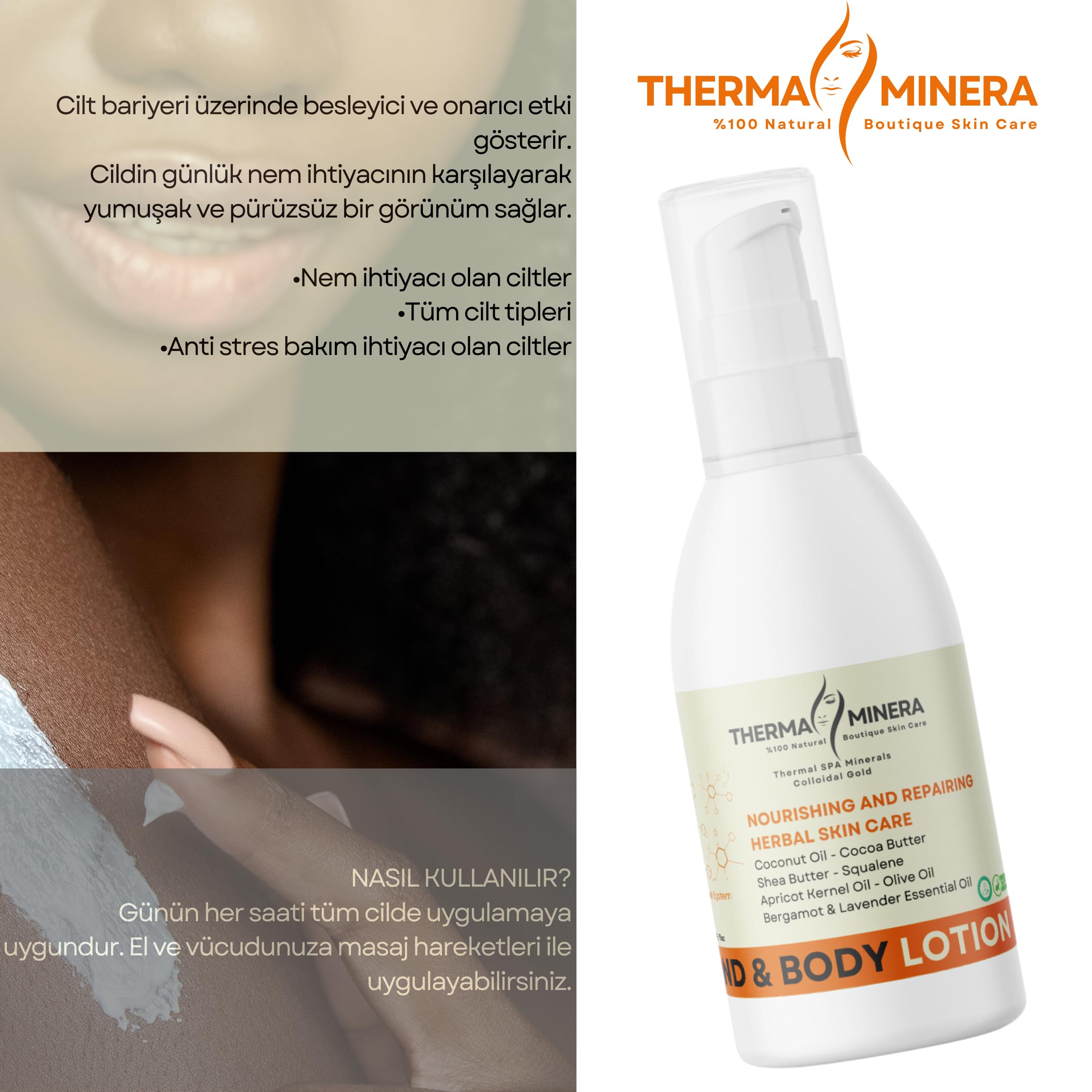 ThermaMinera 24K Gold Hand&Body Lotion