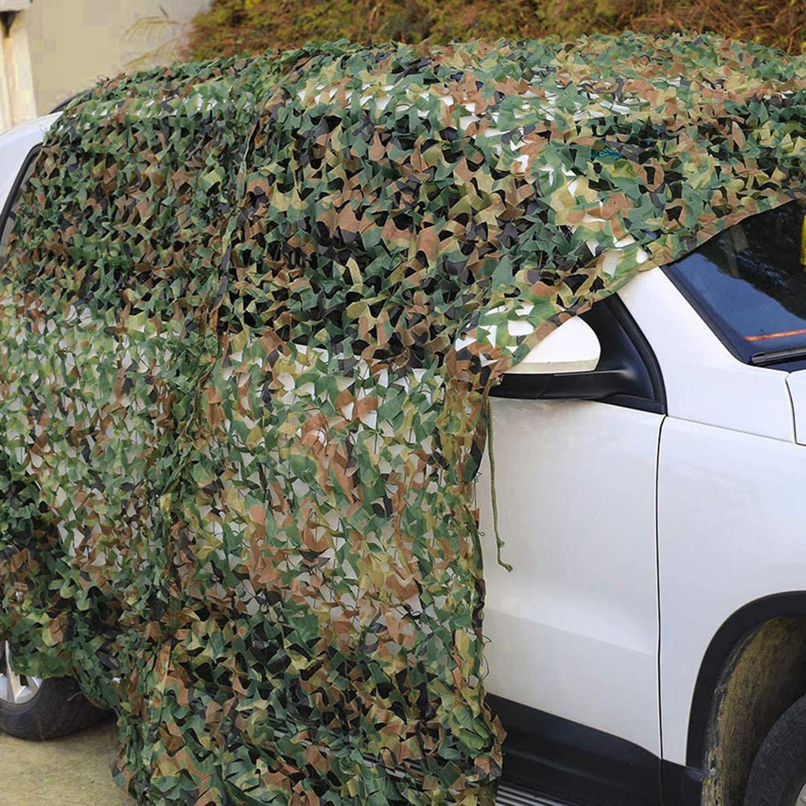 Oudini 4*9M/13.1*29.5Ft Army Camo Net Woodland Camouflage Net For Camping Military Hunting Shooting Sunscreen Nets Car Cover/4 * 9M/13.1 * 29.5Ft