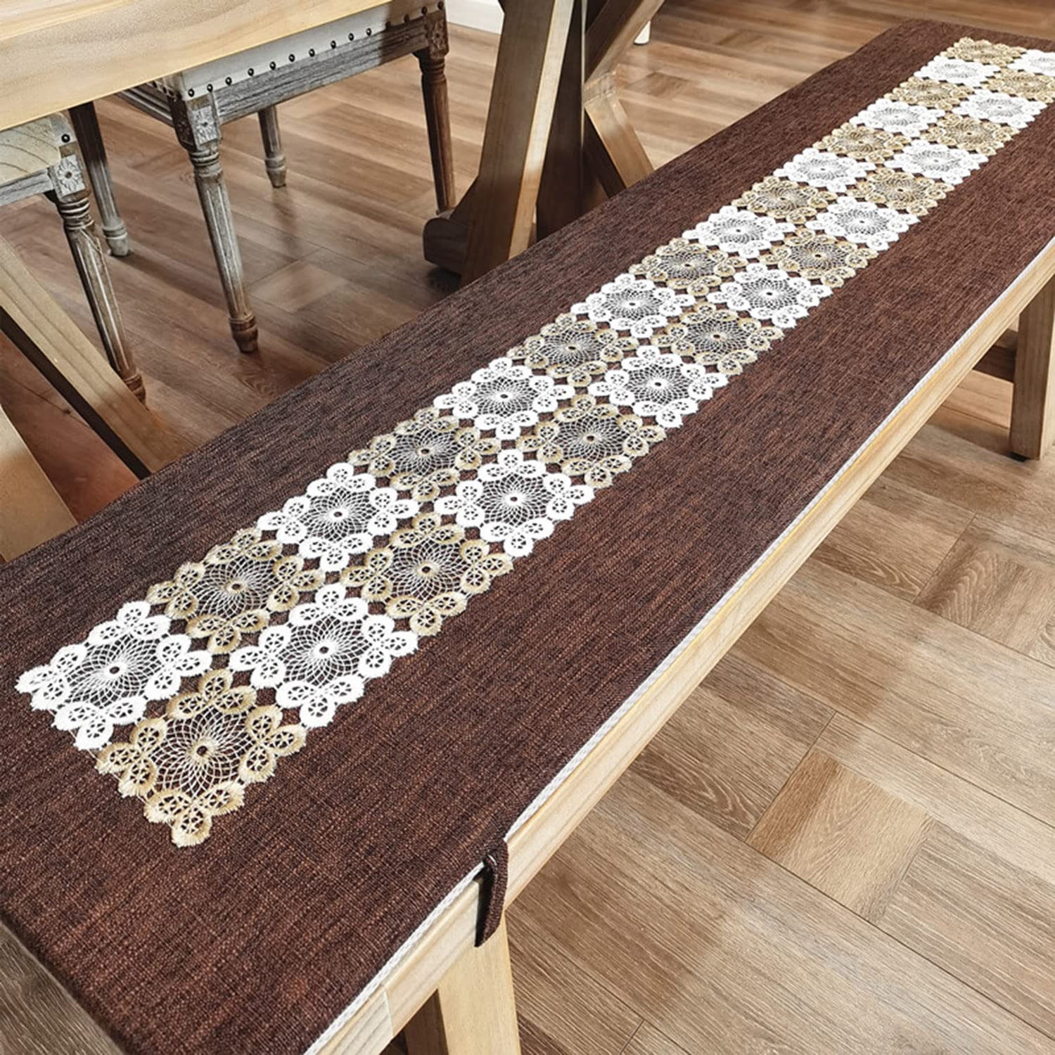 Coussin de banc extérieur idéal pour vos repas de salle à manger et vos après-midis balancelle