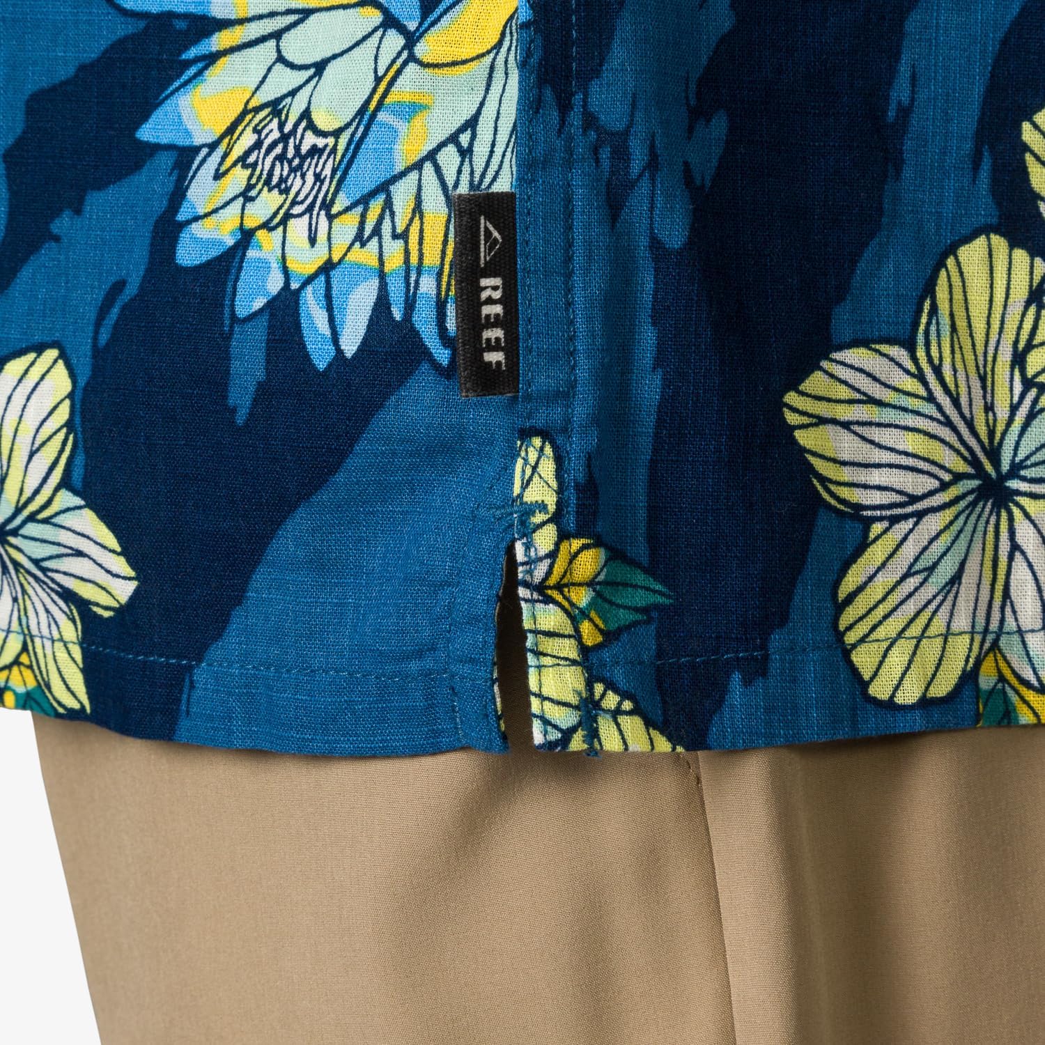 Reef Mens Reef Tafford Short Sleeve 1 Pocket Camp Shirt - Image 6