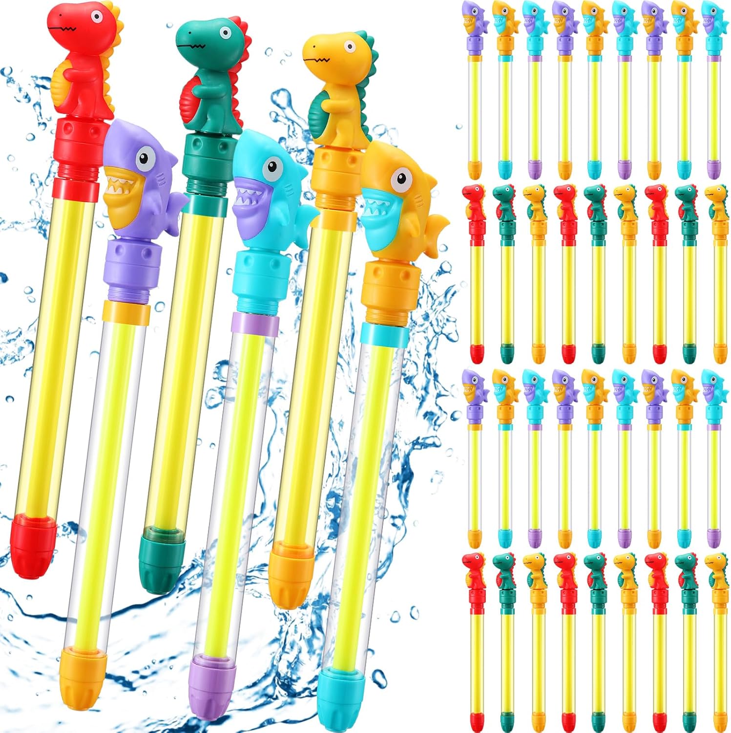 MiniInflat 36 Pcs 14.6'' Water Guns Bulk Water Guns Water