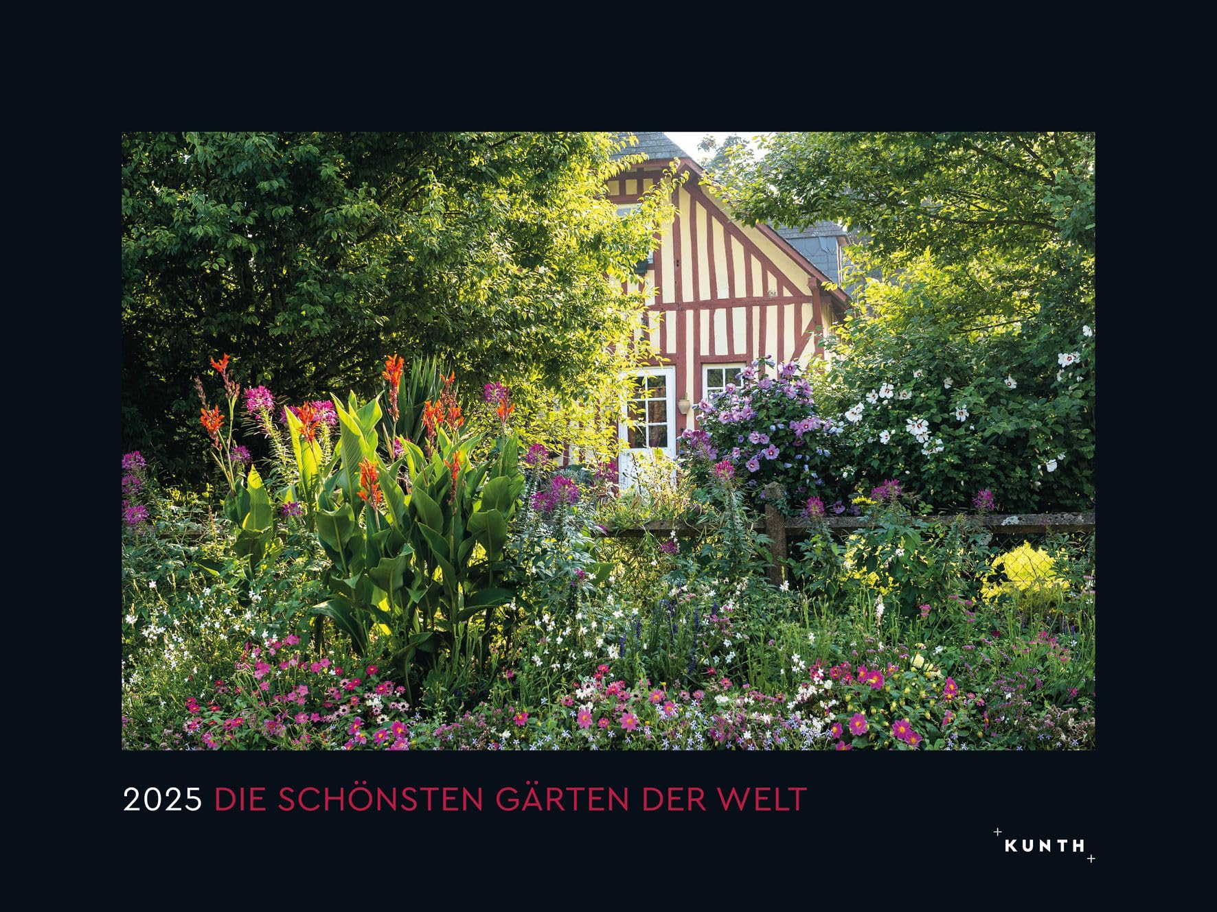 Wall Calendar The Most Beautiful Gardens in the World 2025