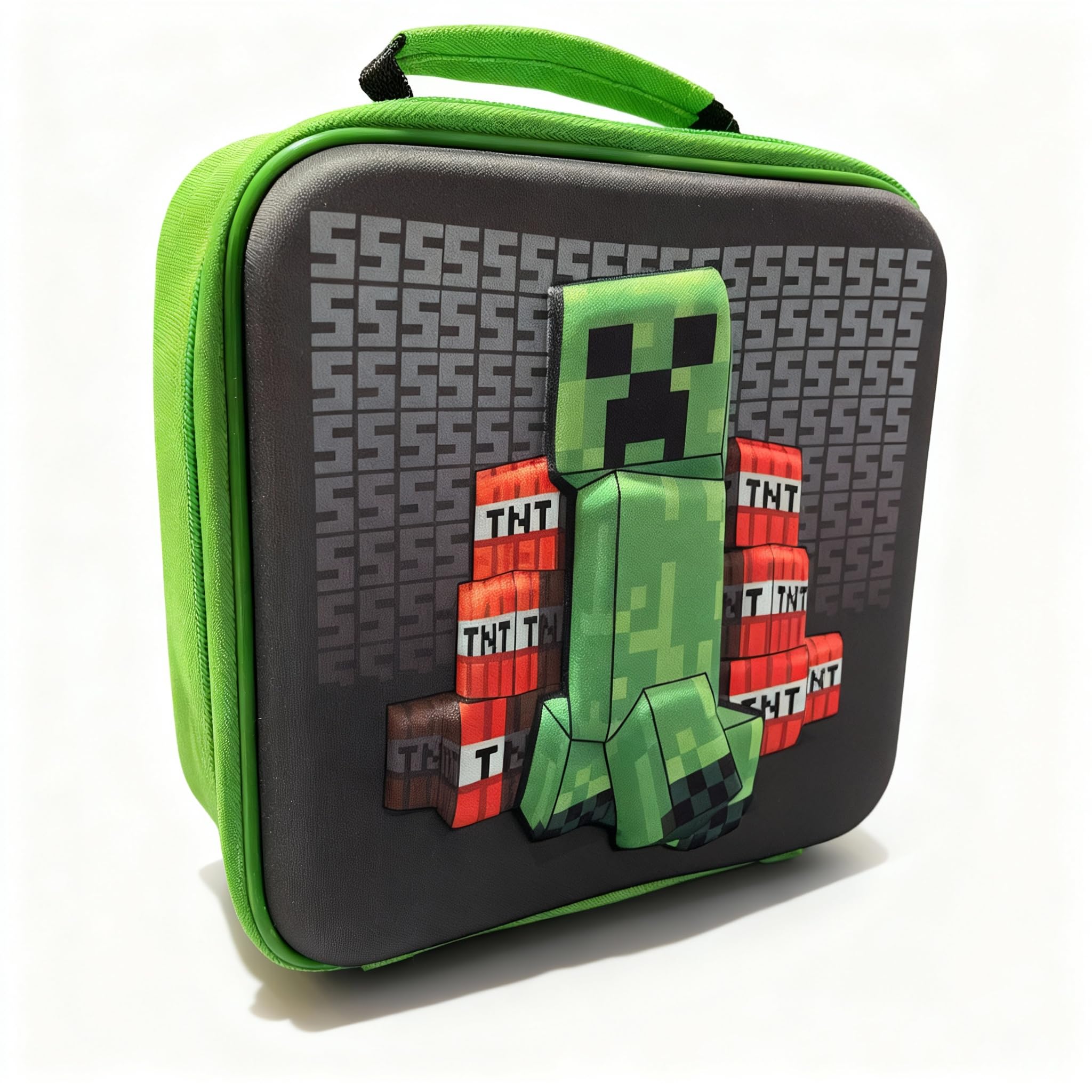 Character  Kids  Hox Minecraft 3D Lunch Bag, Sports Direct