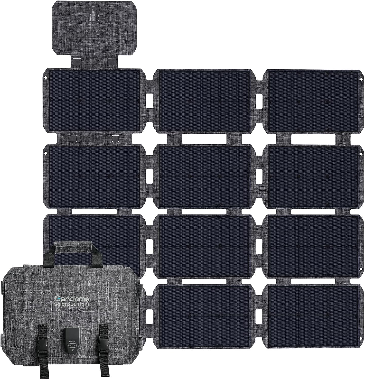 Autel 200W Portable Solar Panels Chargers with PD3.0 USB-C,QC3.0 USB-A and DC Outputs Foldable IP67 Waterproof Power Emergency Camping for Small Power Station Generator,Phones, Power Banks