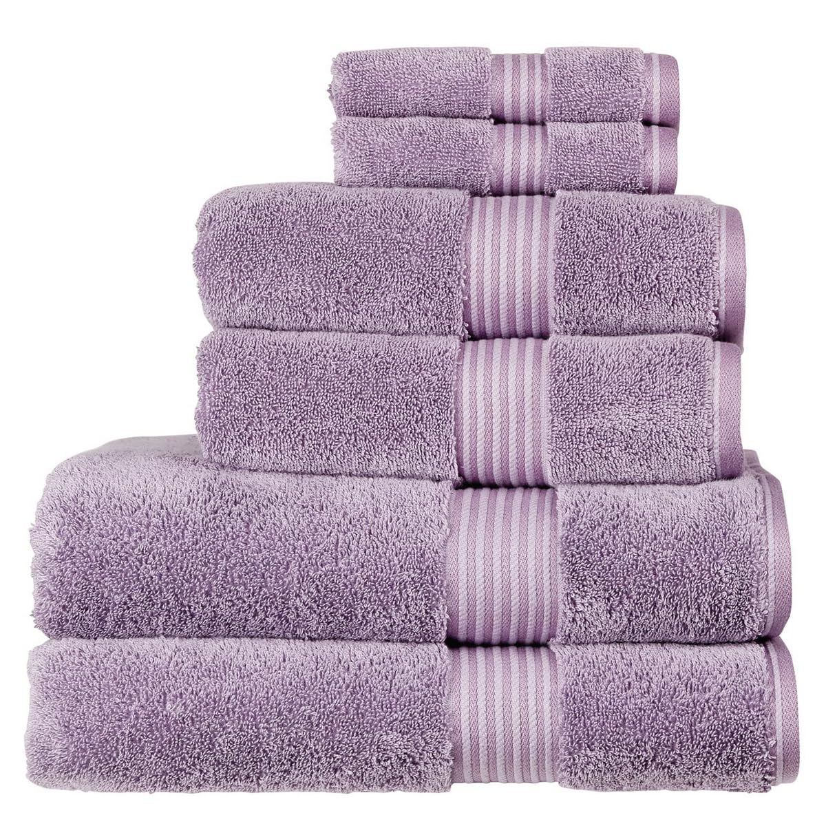 Christy Supreme Hygro 2 Hand Towels Set | Blush Pink | 100% Luxury Supima Cotton | Ultra Soft | Super Absorbent | 650GSM | Plush and Long Lasting — view 31
