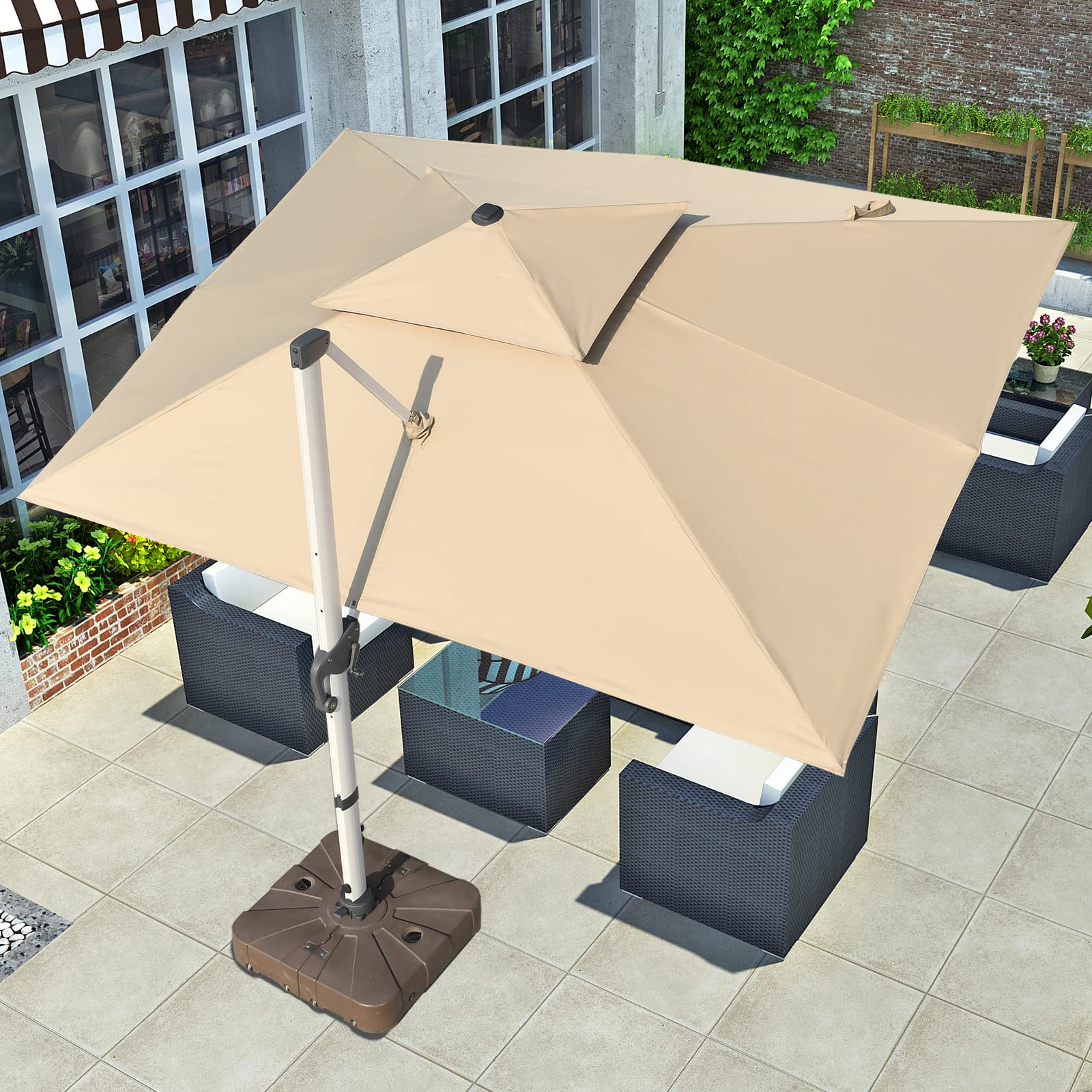 Mojia 10x13 Cantilever Umbrella