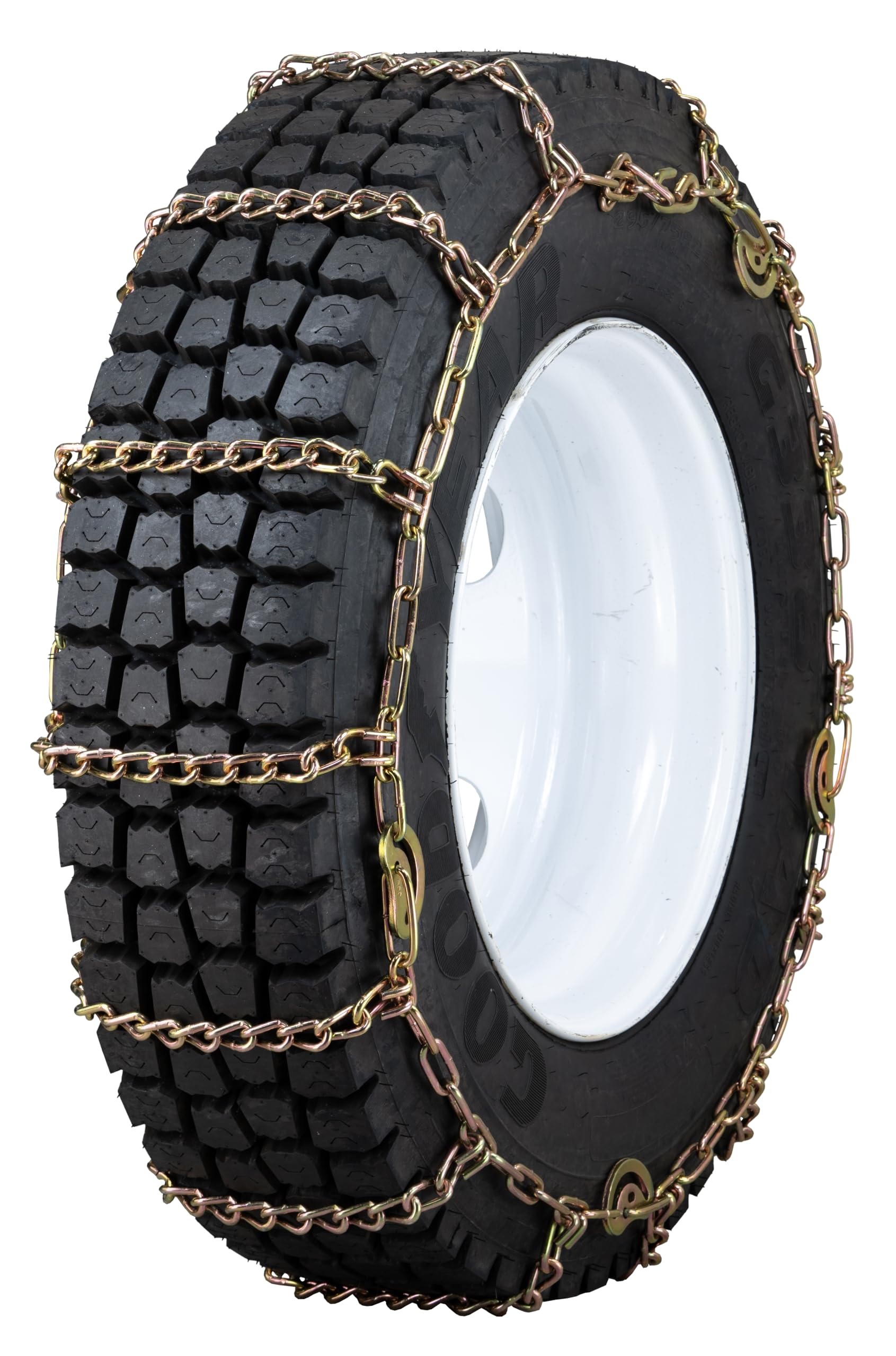 Quality Chain Commercial Truck Long Mileage Alloy Cam-Style Tire Chains - Single Mount (2255LMC)