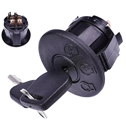 JEENDA Interruptor de encendido 725-12066, 725P12066, 925-12066 Compatible con Cub Cadet ZT1-42, ZT1-46, ZT1-50, ZT1-54, ZT2-50, ZT2-54 y MTD Z510,