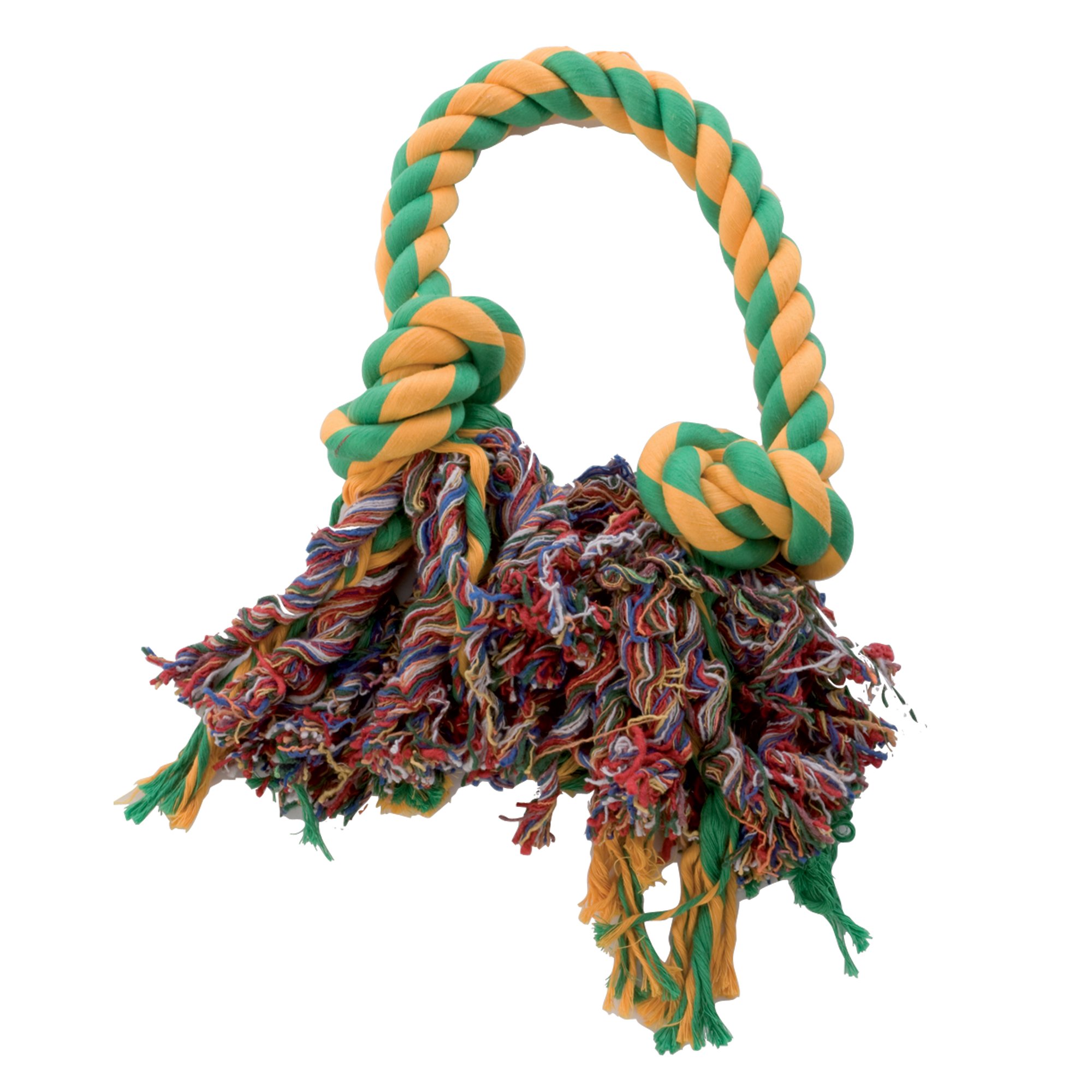 HAPPYPET Nuts for Knots King-Size Rope Tug Dog Toy, Extra Large
