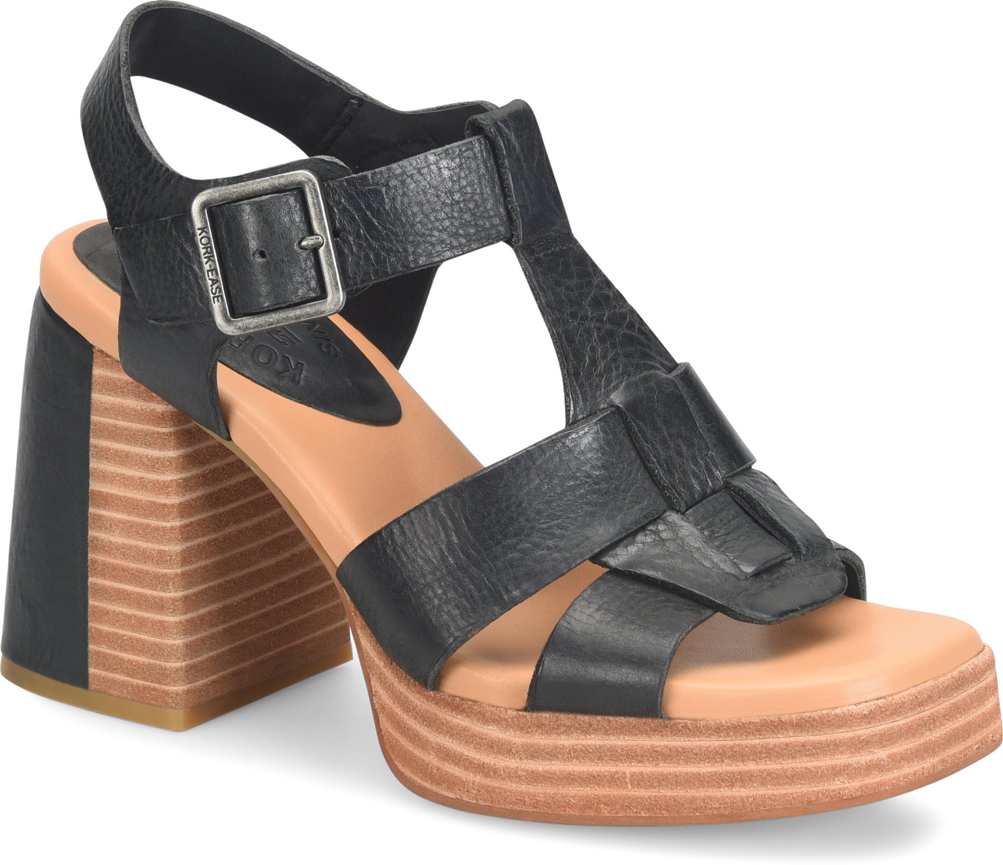 KORK-EASE Women's Maxi Heeled Platform Sandal