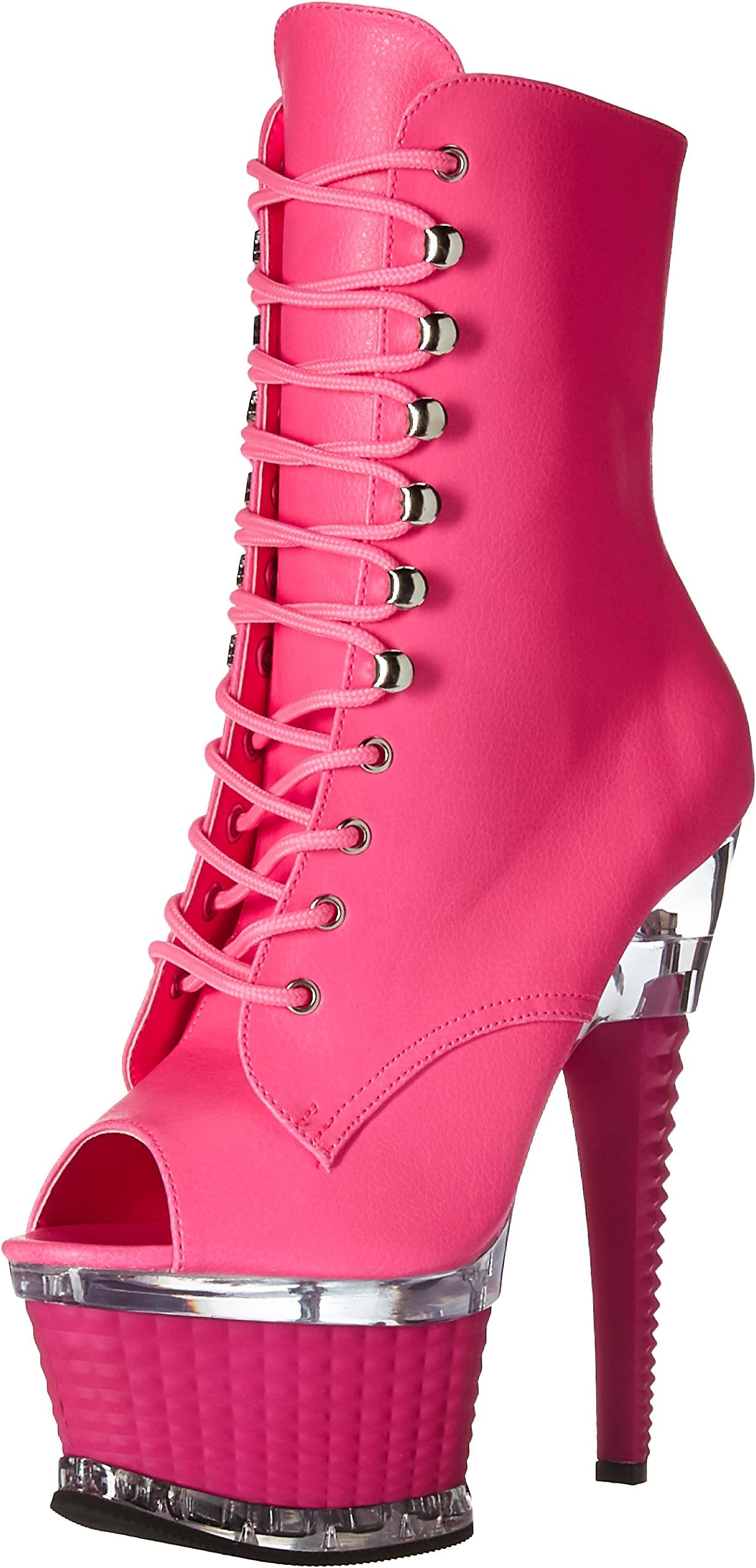 Pleaser Women's Illusion-1021 Ankle Boot
