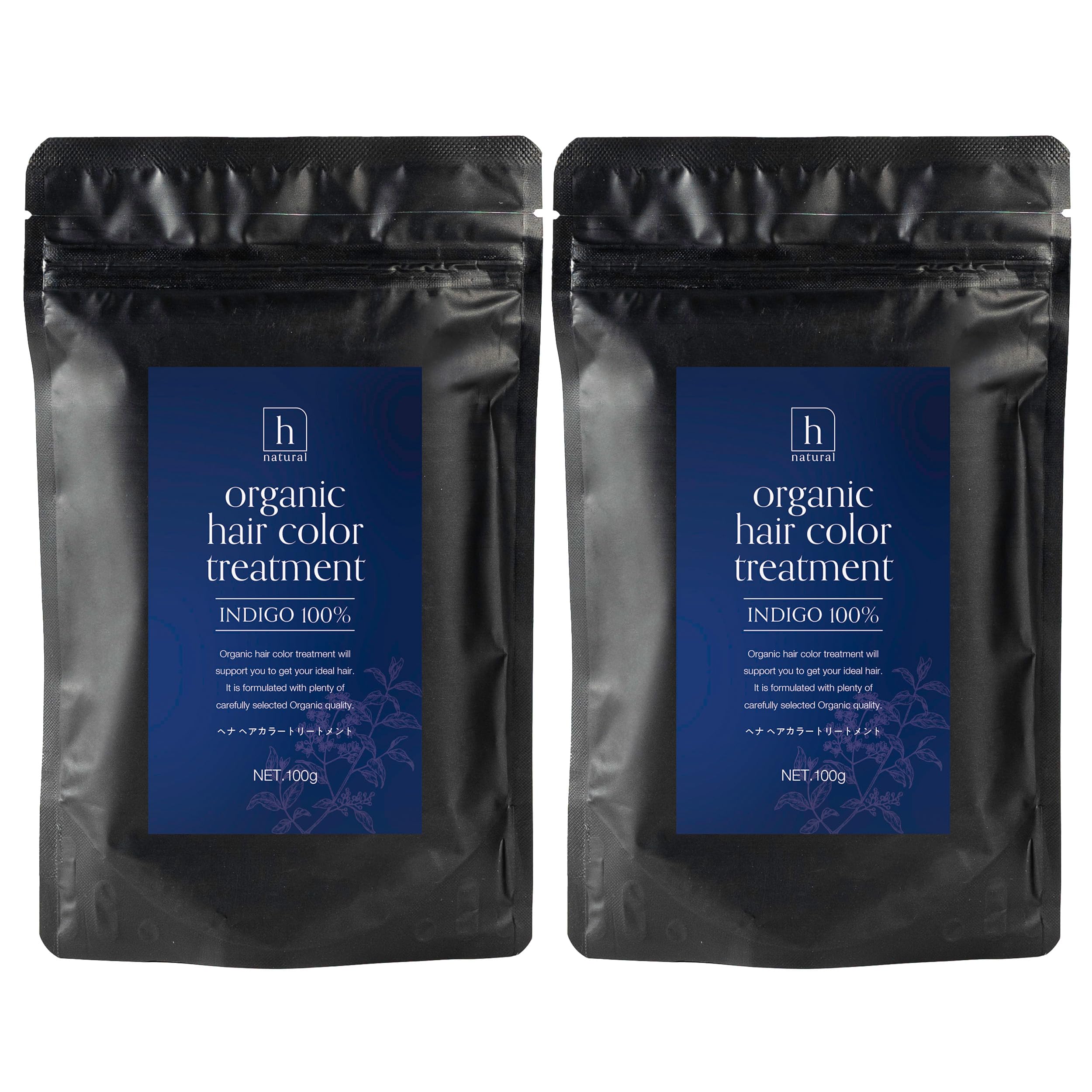 Amazon | hnatural ヘナ 白髪染め インディゴ 木藍 200g ヘア