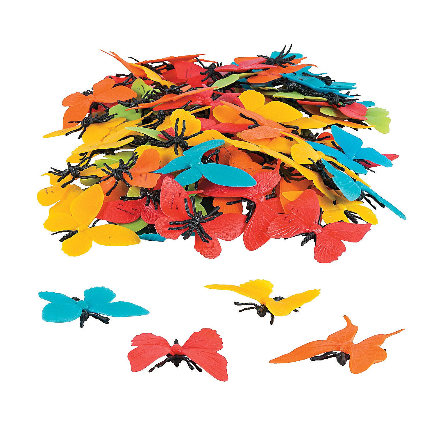 Fun Express Colorful Butterfly Counters – Kids Educational Learning – Ideal Counting Sorting and Math Activities Enhances Fine Motor Skills Perfect