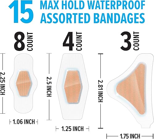 Miniatura 3 de Nexcare - Vendas impermeables y resistentes Variados,Transparente