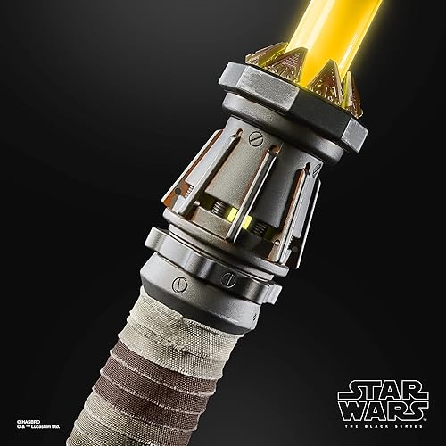 Miniatura 7 de Star Wars The Black Series Rey Skywalker Force FX Elite Sable de luz con LED avanzados y efectos de sonido artículo de juego de rol coleccionable