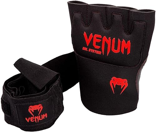 Vista 4 de Venum Venum Kontact Gel Glove Wraps Negro/Rojo