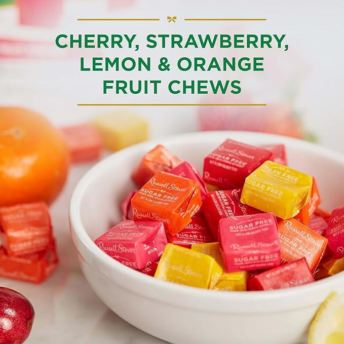 Russell Stover Sugar Free Fruit Chews 7.5 oz miniatura 4