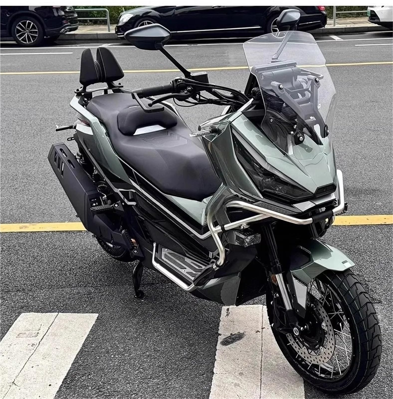 Oparcie motocyklowe Motocykla Z Poduszką Podtrzymującą Talię Pasuje Do 368 G | Motocykla z poduszką podtrzymującą talię oparcia pasażera Pasuje do 368 G