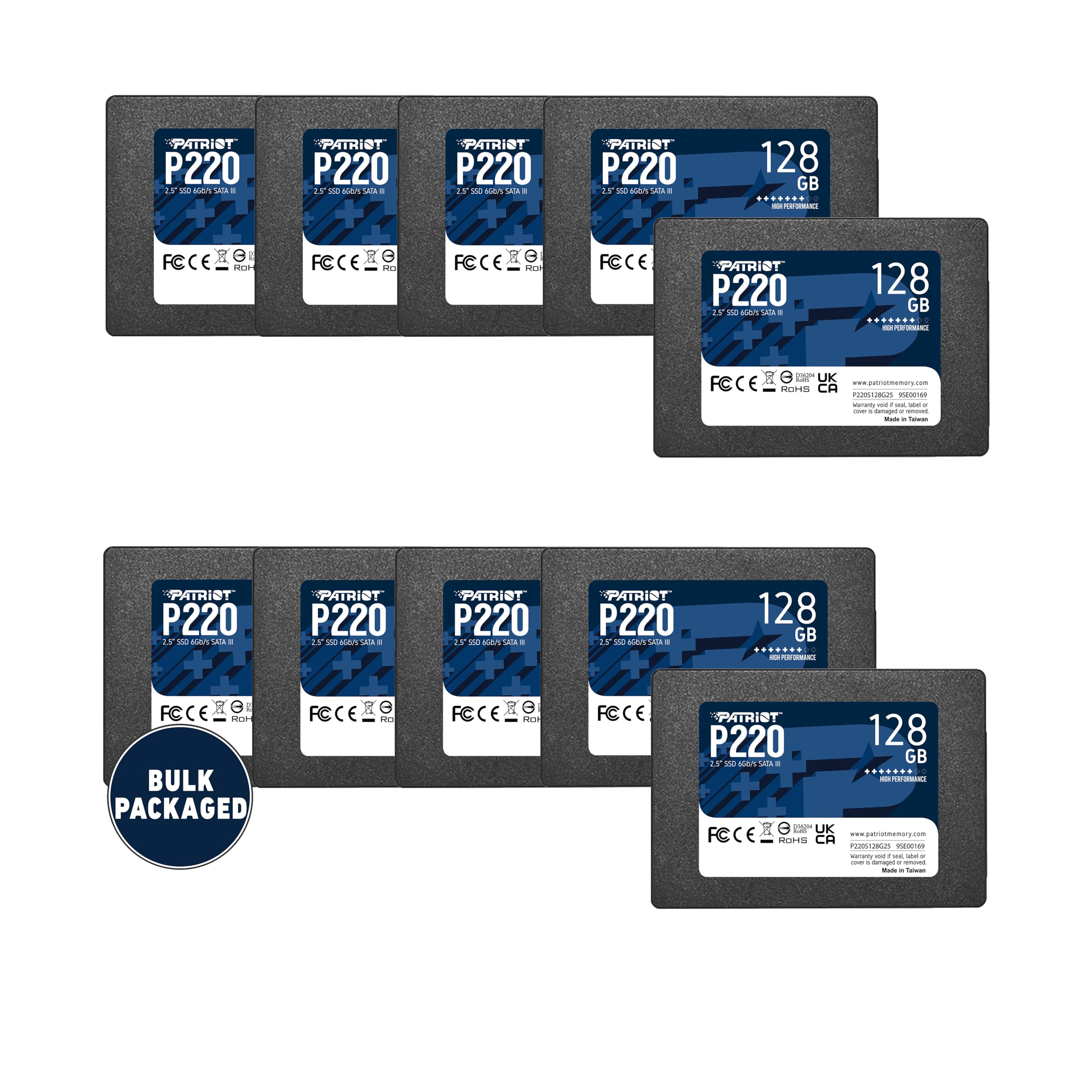 Amazon.com: Patriot P220 128GB Internal SSD - SATA 3 2.5