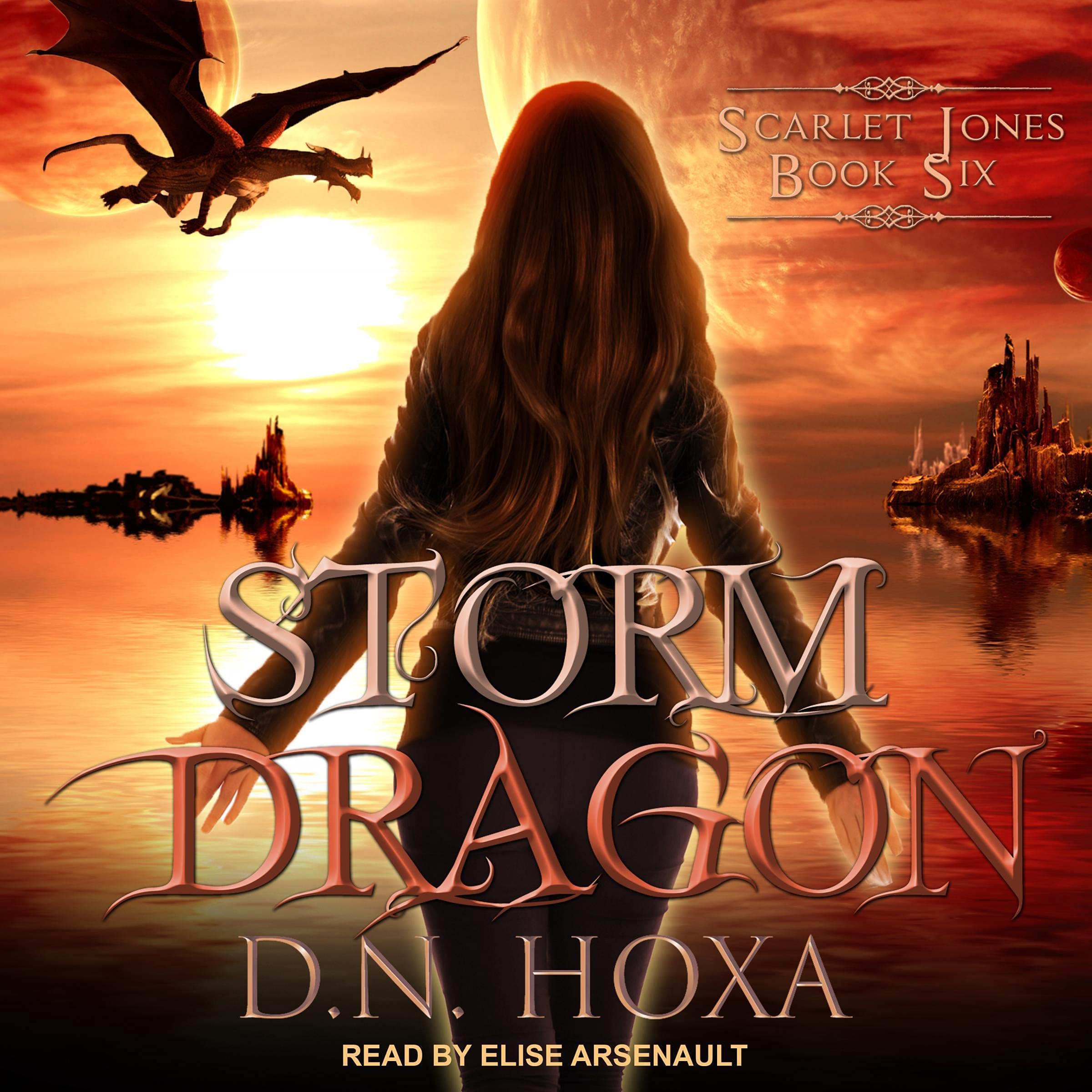 Cover art for Storm Dragon: Scarlet Jones Series, Book 6