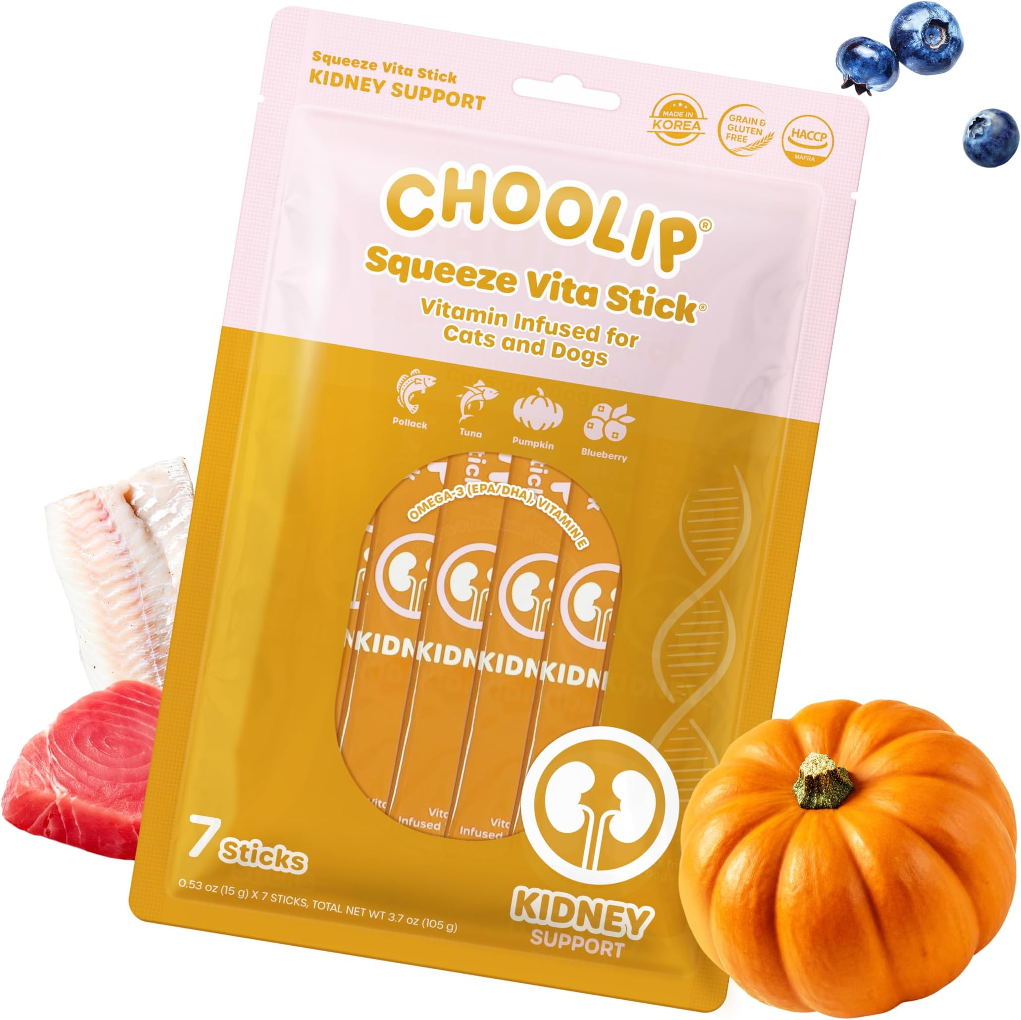 Choolip Squeeze Vita Stick (7, Kidneys)