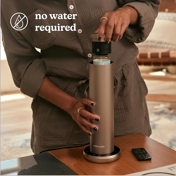 Difusor de Aromas Homedics SereneScent Sin Agua, Color Champagne miniatura 2