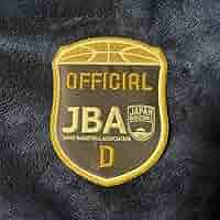 JBA公式刺繍パッチ　D級　審判 バスケ審判 JBA公認ワッペン D級 - メルカリ