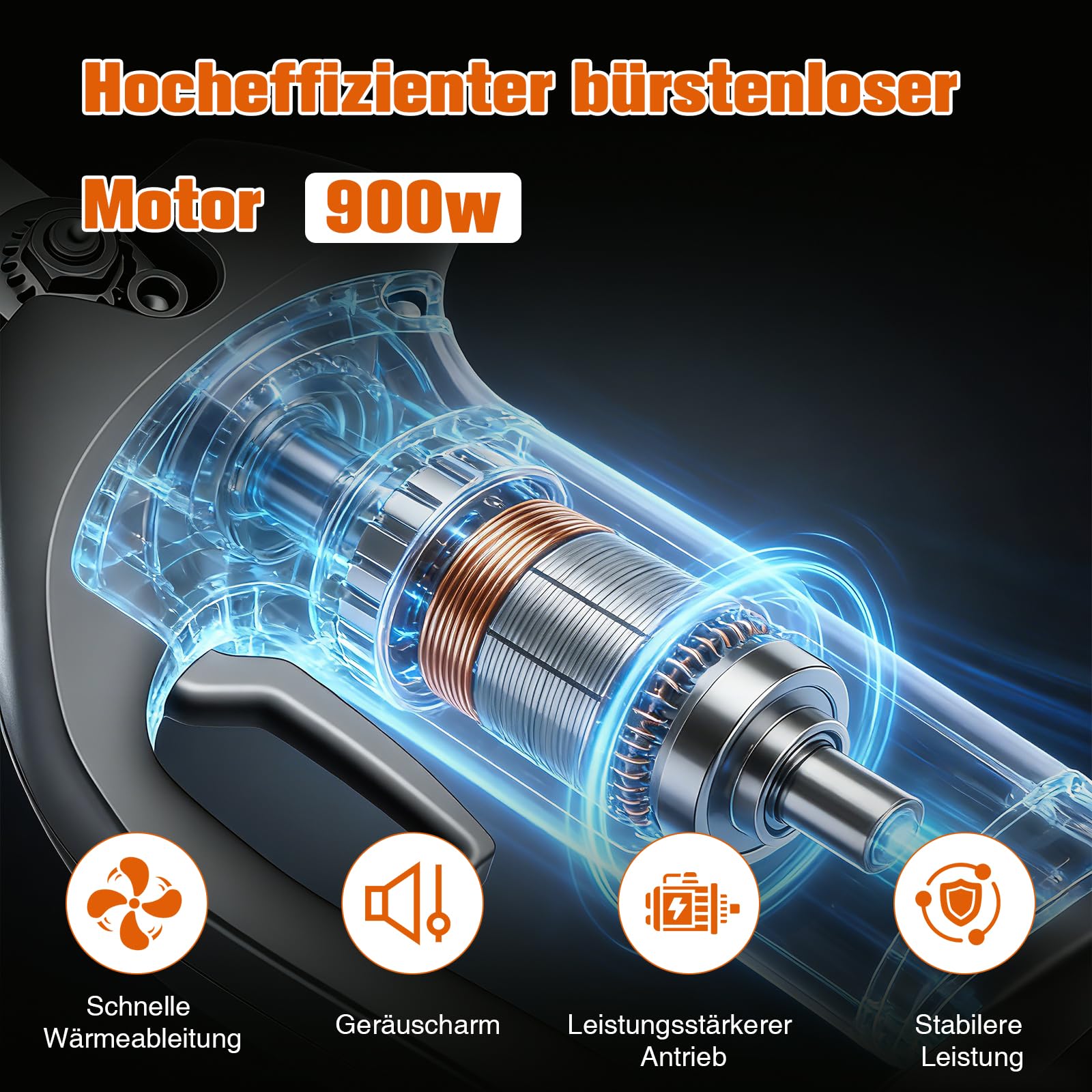 ERWEY Secateur Electrique Sans Fil pour Makita Batterie 18 V, Sécateur Électrique Max 40mm avec 2 Lames, Coupe Branche pour Vigne, Arbustes, Succursales, Fruitiers, Sans Batterie