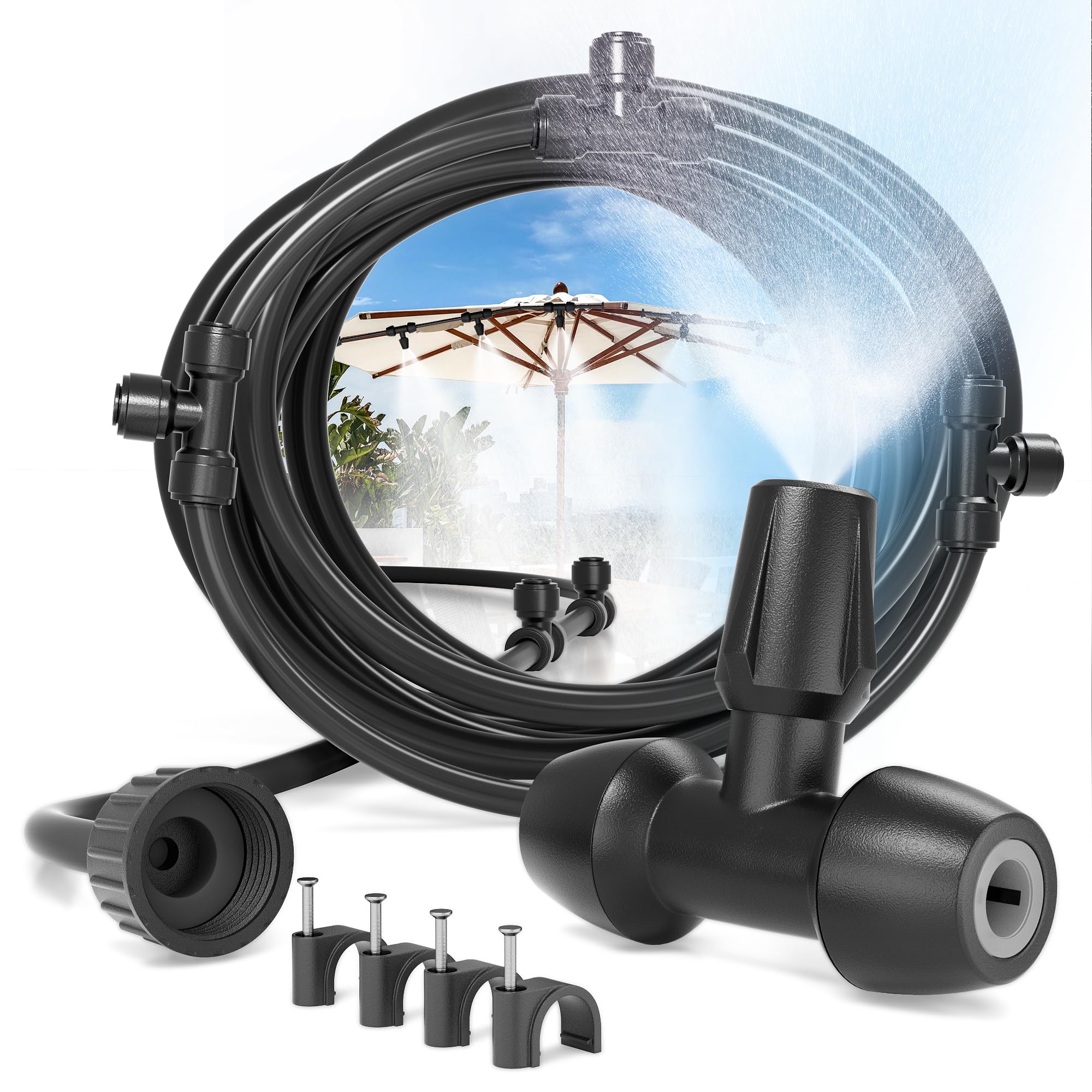 Aothotop 75FT Outdoor Misting System