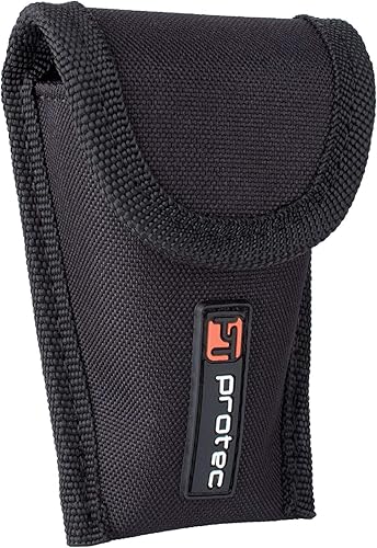 Protec Boquilla Pouch NylonCierre de Velcro Tamaño Grande Latón