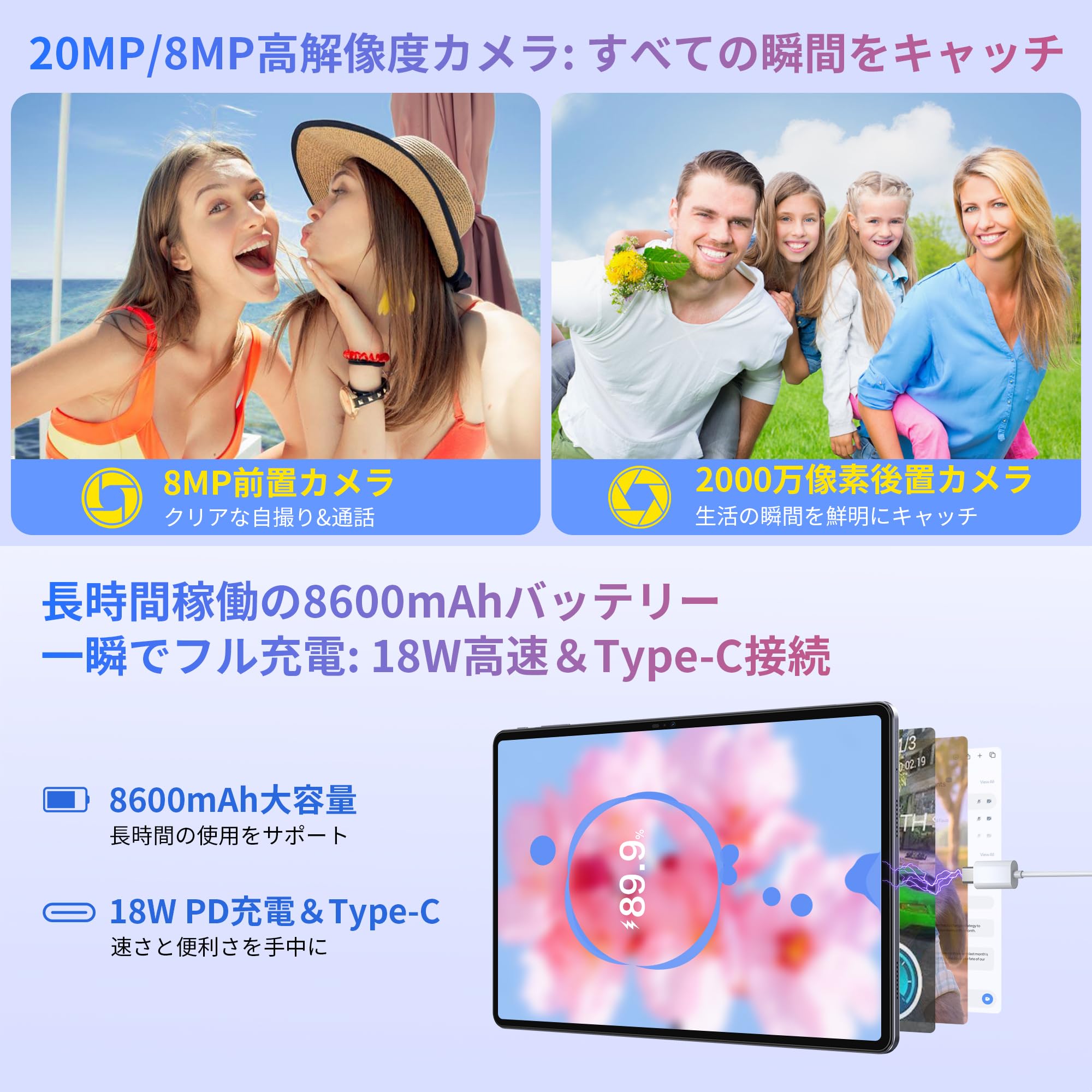 Amazon.co.jp: 【Andorid13 11インチ タブレット】N-one NPad X