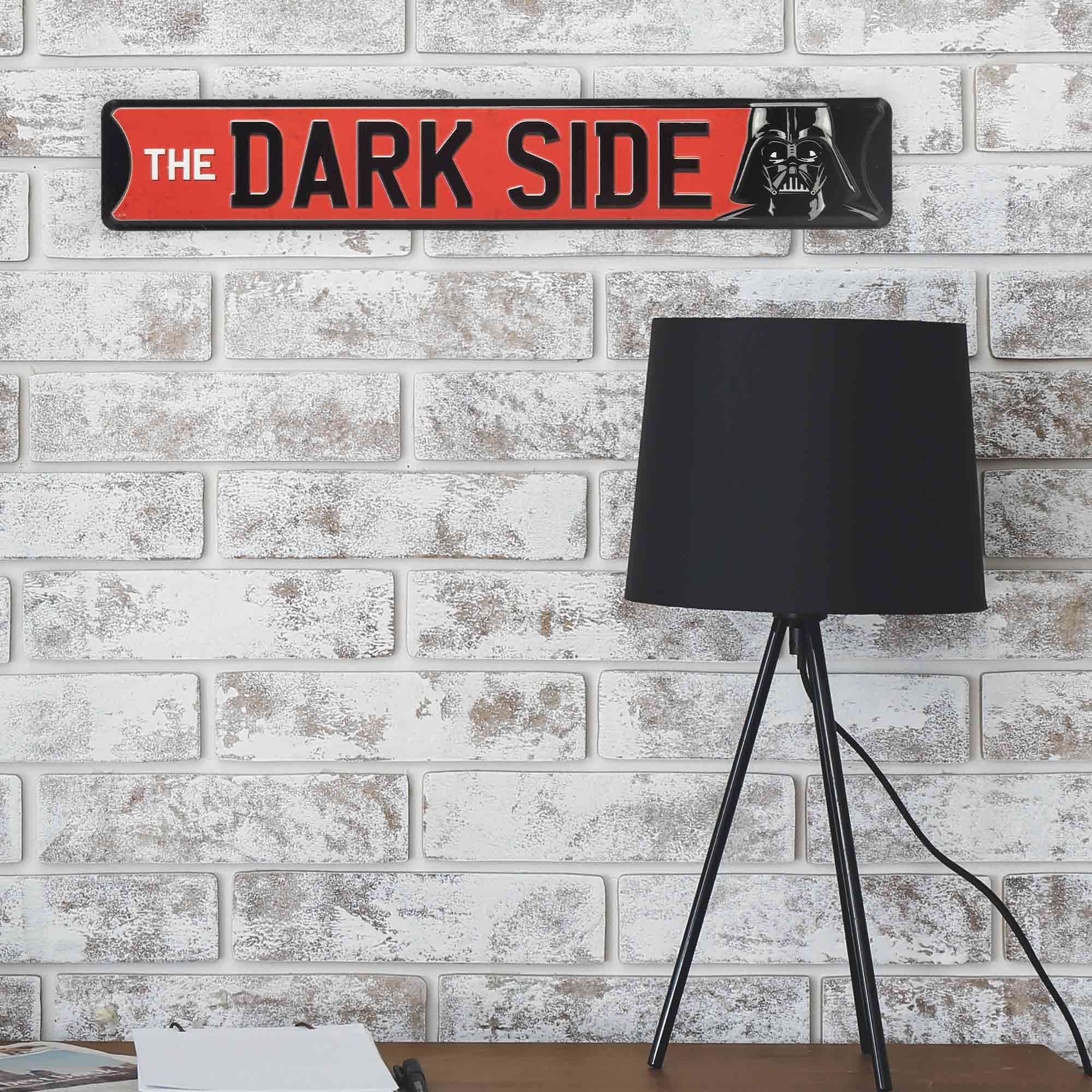 Amazon.com: Star Wars Darth Vader The Dark Side Metal Street Sign
