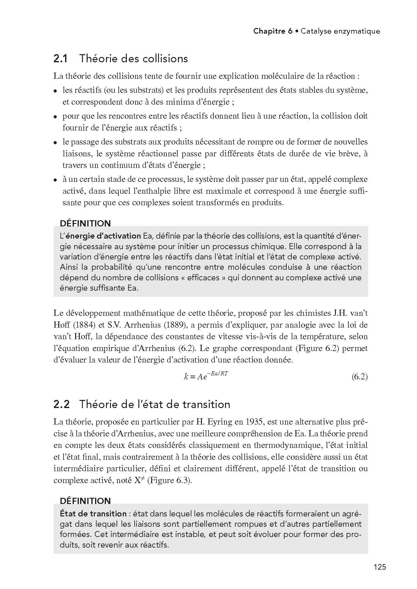 Biochimie fonctionnelle: Des interactions ligand-protéine à l'enzymologie