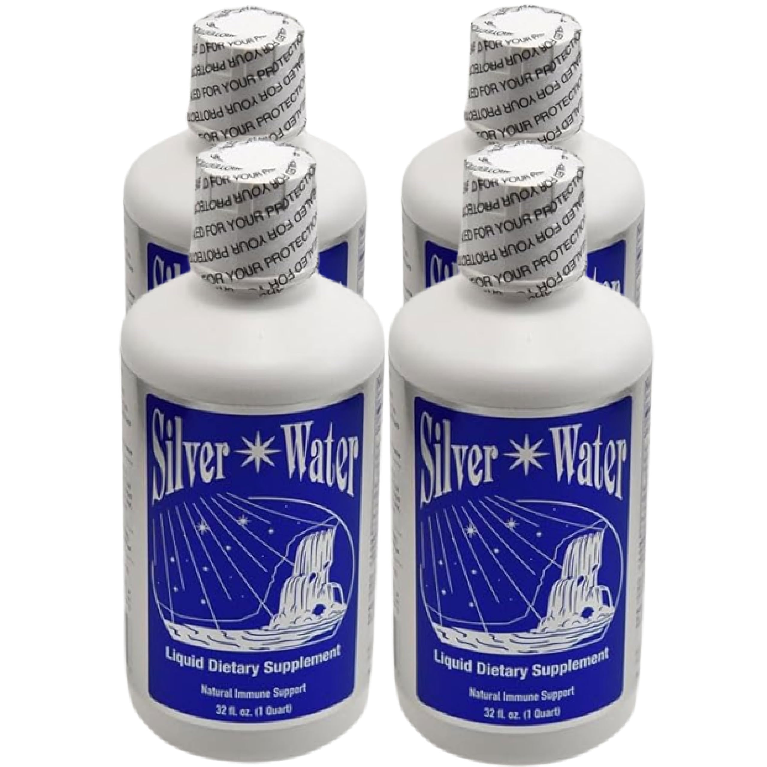 Wayne Rowland Silver Water (Original Formula) (4 Pack)