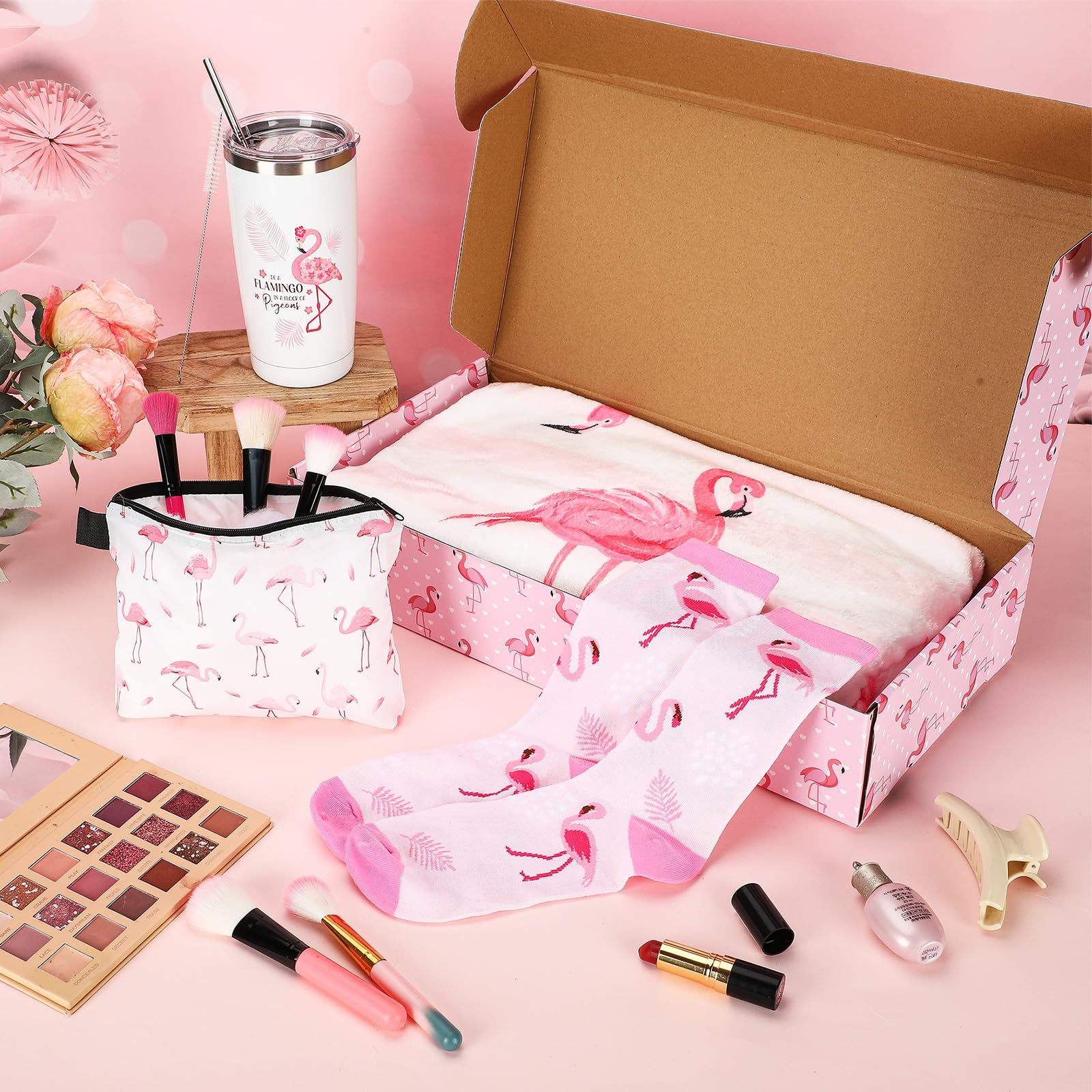 Amazon.com: Abbylike 7Pcs Christmas Flamingo Gifts for Women