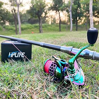 Amazon | HPLIFE スピニングリール 7+1 BB マルチカラー 海水釣り