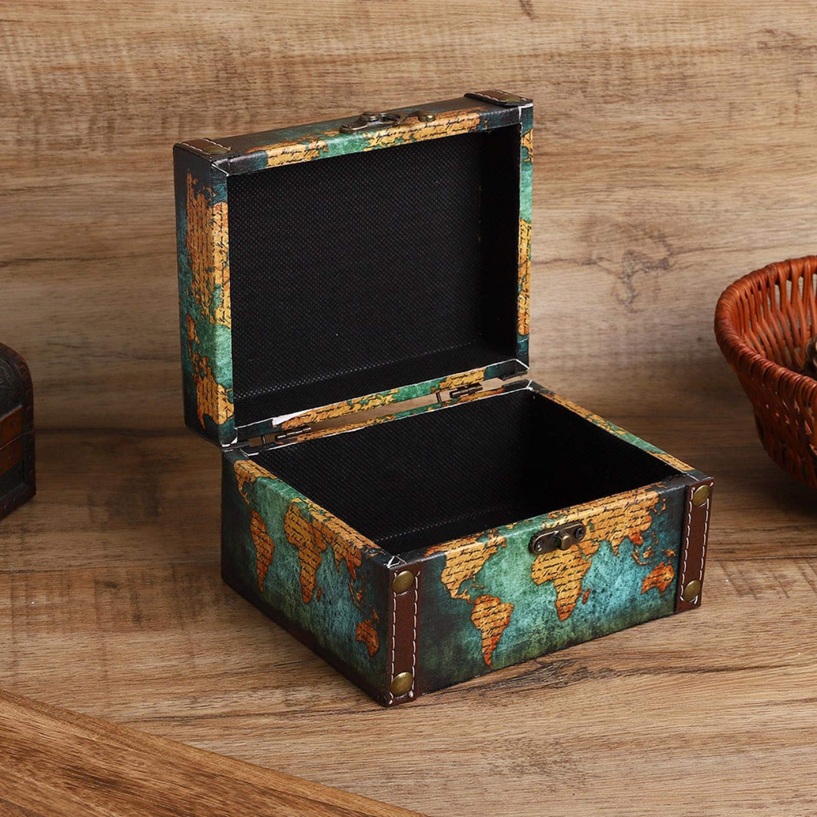 Scatola Di Latta Metallica Con Coperchio Incernierato - Contenitore Rettangolare Argento 7x4x0.6 Pollici Per Organizzare Carte, Gioielli, Penne, Artigianato E Pastiglie - Soluzione Vintage Portatile