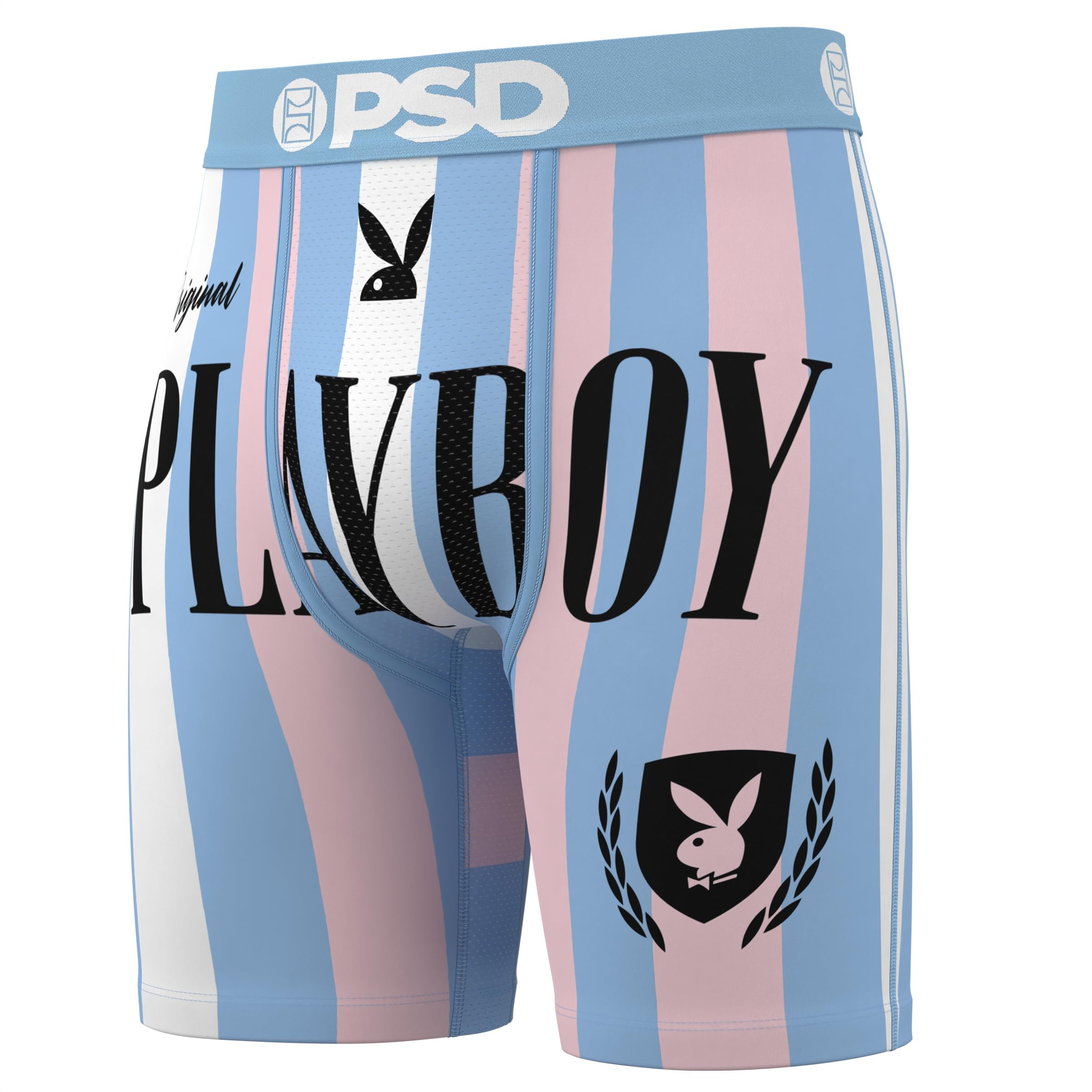 Psd Men's Multi Playboy Original Boxer Brief, L