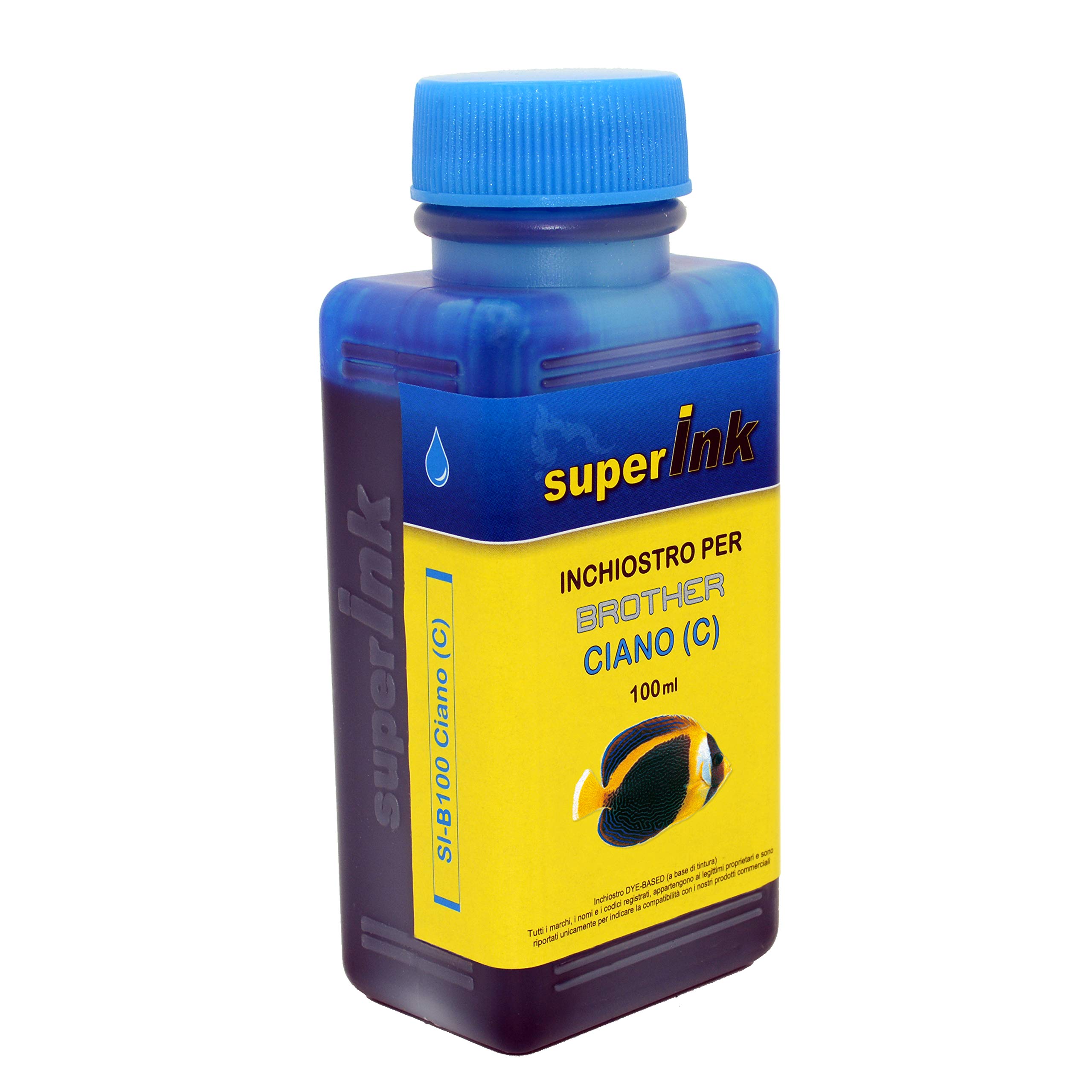 3x 2L Encre Cyan Pour Imprimante Jet D'encre – 6L Avec Puces Neuves