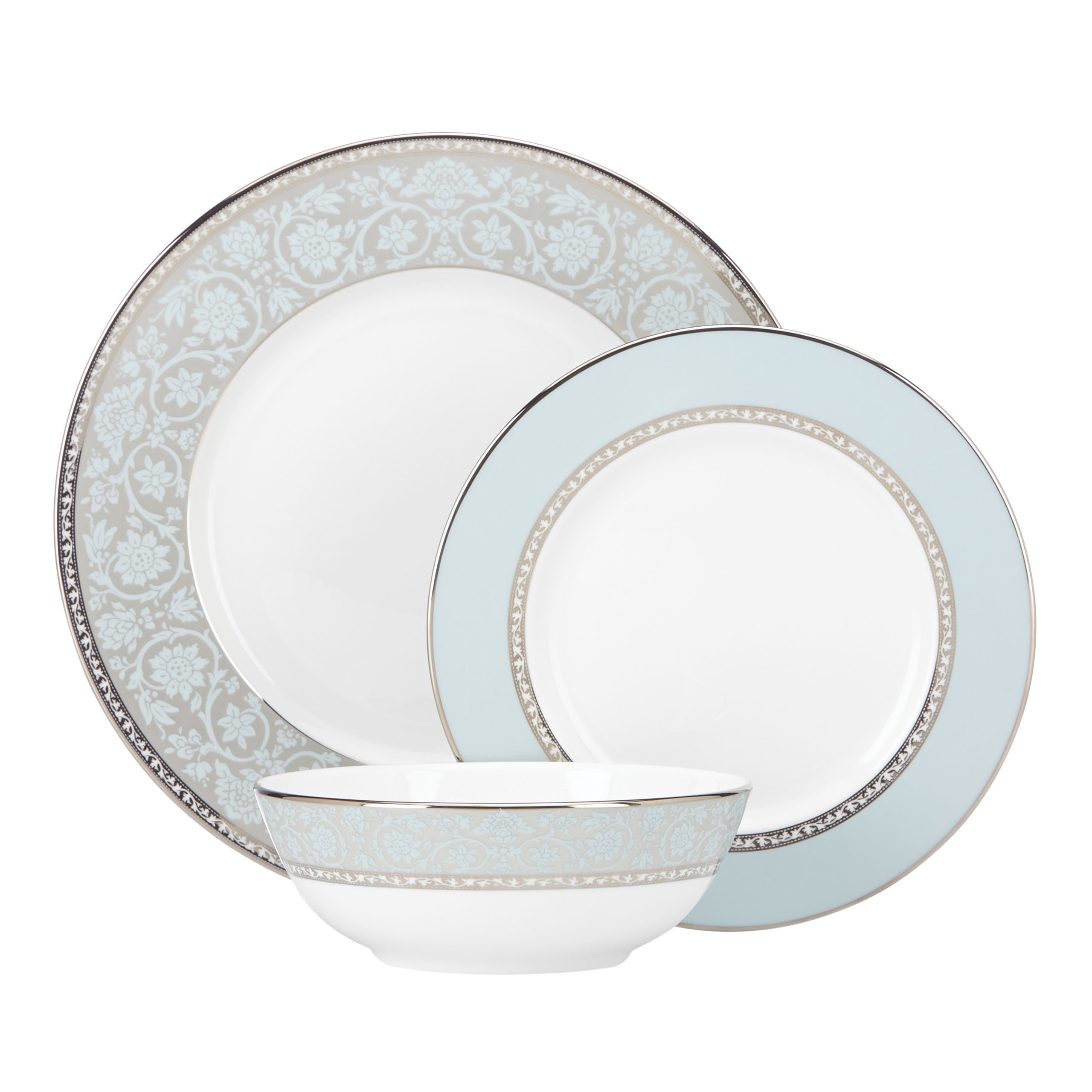 Lenox 3-Piece Place Setting Westmore, White