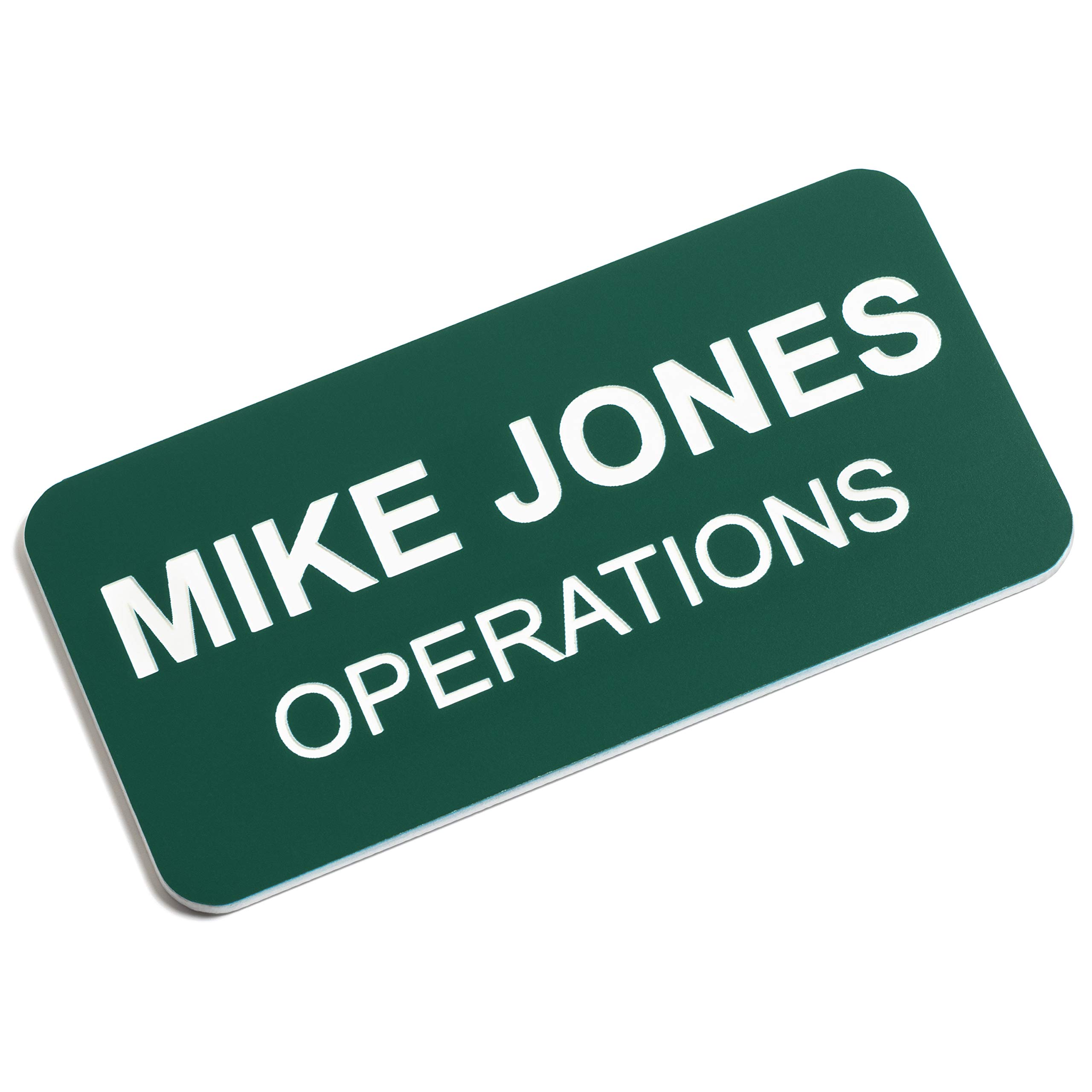 Providence Engraving Custom Engraved Name Tags, Personalized Name Tag