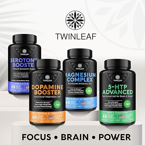 Miniatura 7 de Suplemento de 5 HTP para apoyo al estado de ánimo fabricado en Estados Unidos cápsulas naturales de 5-HTP y L-triptófano refuerzo 5-HTP para hombres