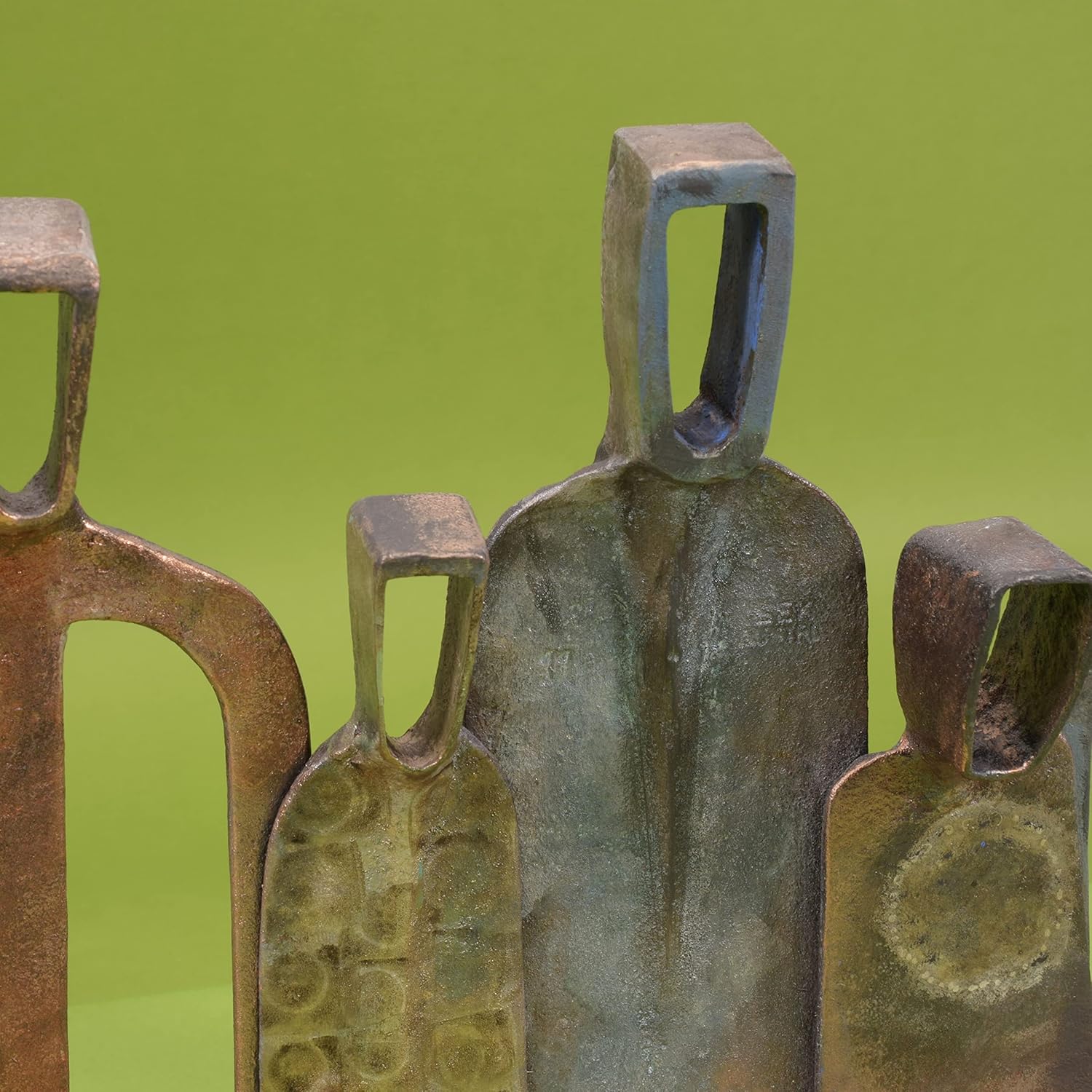 Folkart Paint Set 2oz 4/Pkg-Treasure Gold 7520E