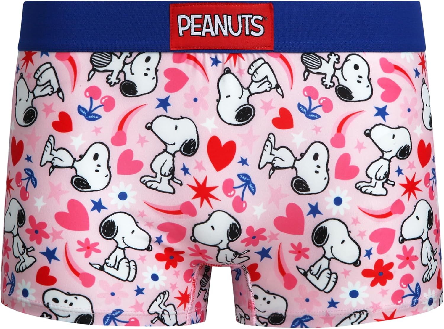 COCO BRANDS Peanuts Snoopy Womens Boyshorts Underwear - 2 Pack Soft Seamless Womens Boy Shorts Boxers with Elastic Waistband - Image 5