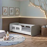 Cama Infantil Montessoriana Ninho Tamanho Mini Branco